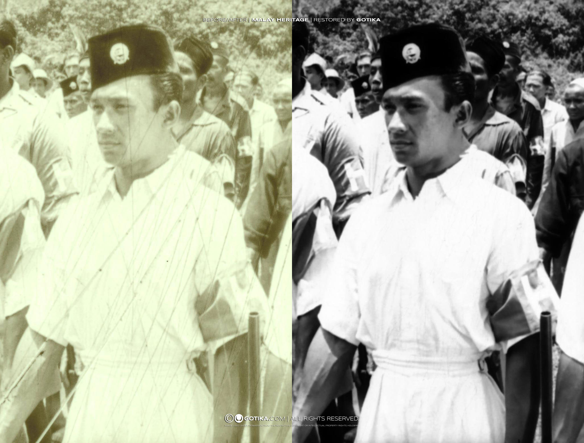 Before/After | Malay Heritage | Restored by GOTIKA