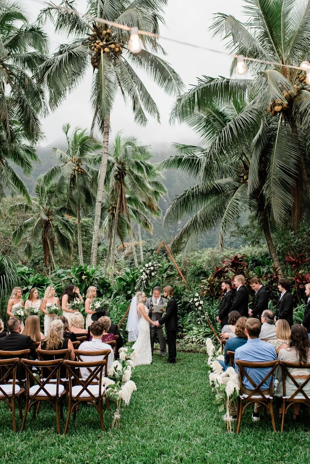 Sammie and Mason // Open Palms Plantation Wedding, Waimanalo Hawai'i