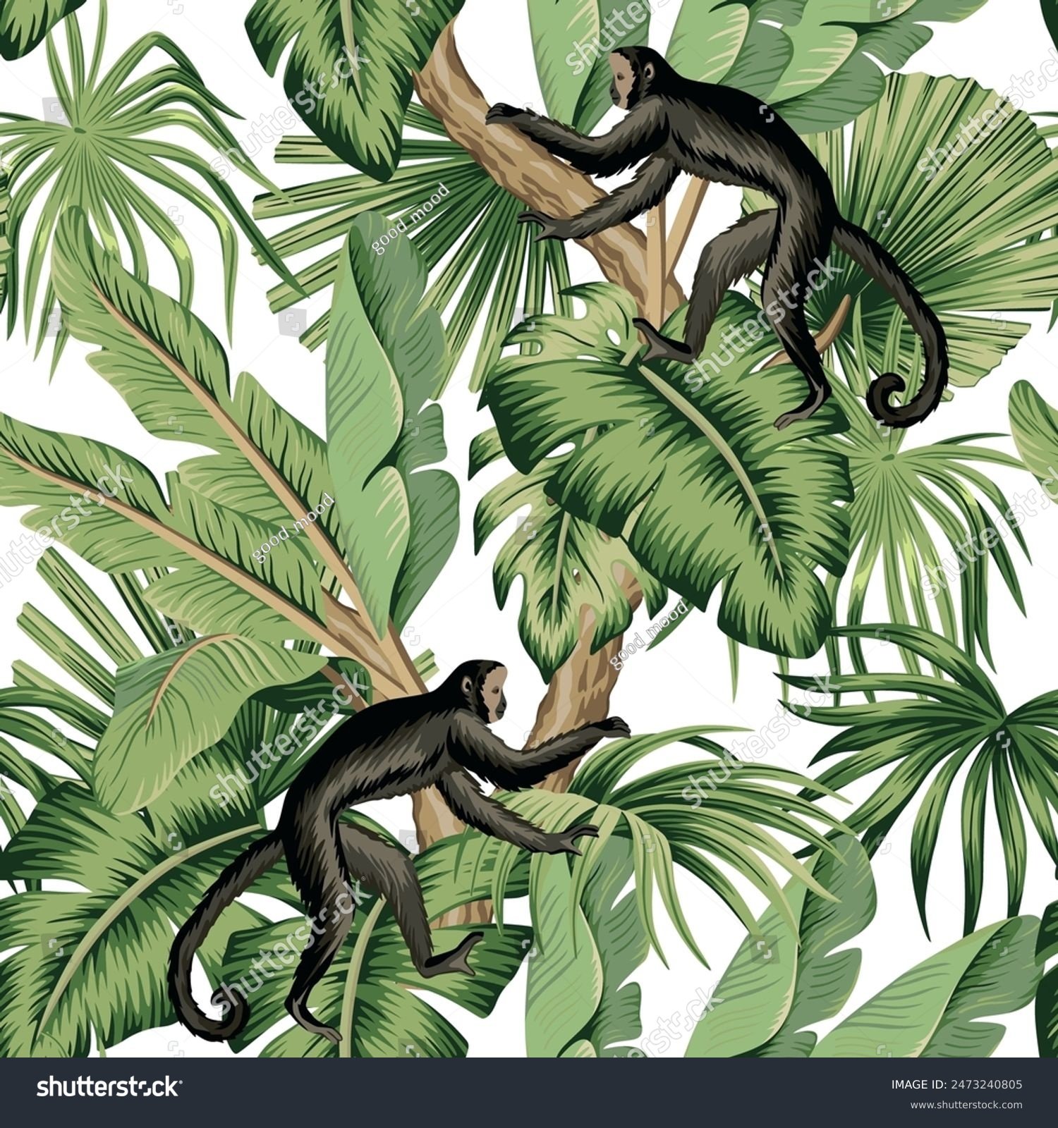 stock-vector-tropical-green-palm-leaves-monkey-animal-seamless-pattern-white-background-exotic-floral-jungle-2473240805.jpg