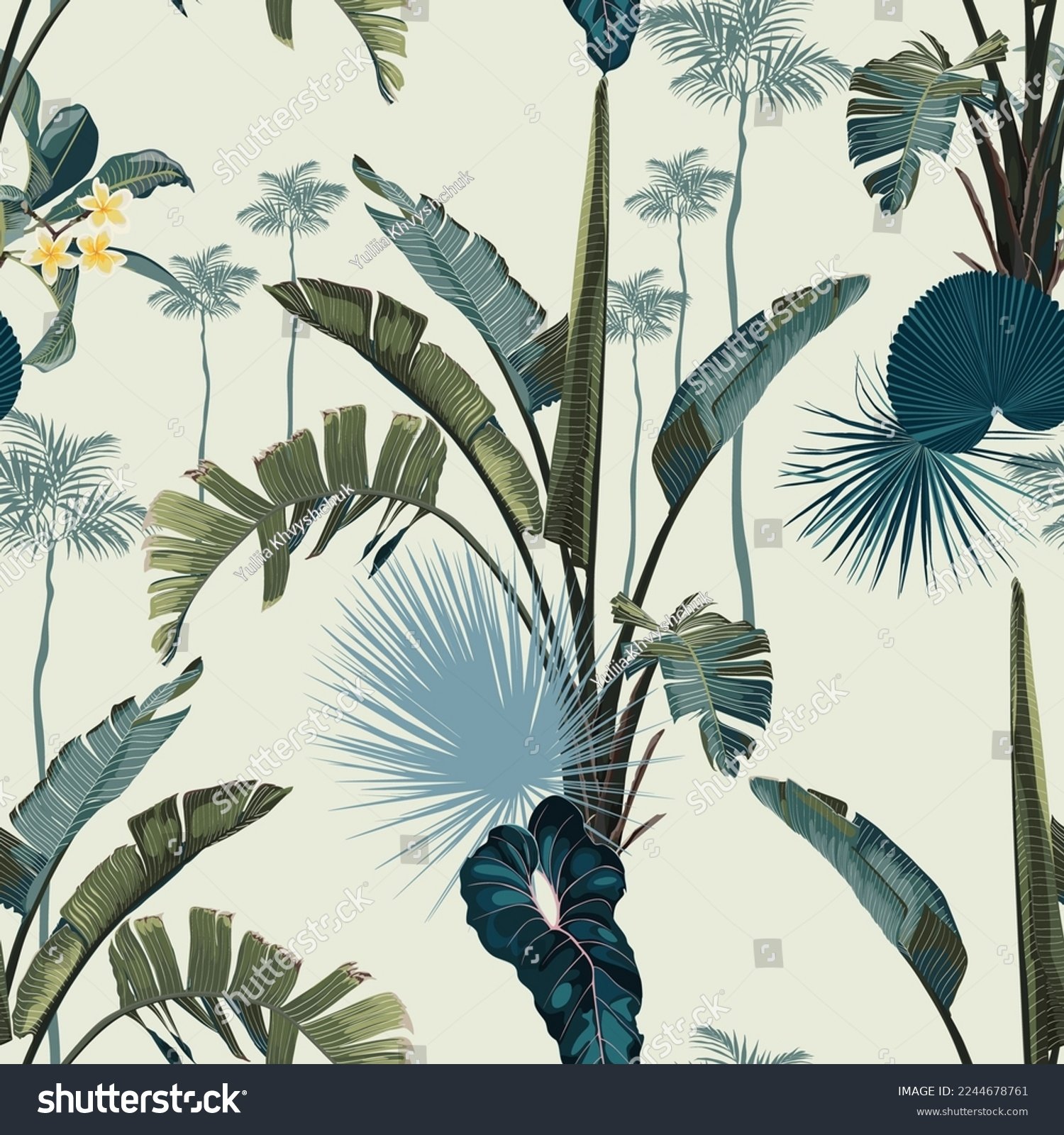 stock-vector-tropical-seamless-pattern-summer-print-jungle-rainforest-exotic-plant-bananas-palms-leaves-2244678761.jpg