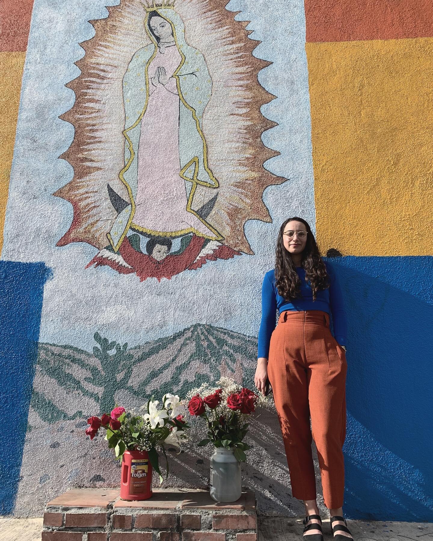 Meet Nydya Mora, a native Angeleno who documents the murals and shrines of the Virgen de Guadalupe all over Los Angeles and publishes them on her Instagram page, @virgensdela. Link in bio for our discussion on Nydya&rsquo;s heritage which inspired th