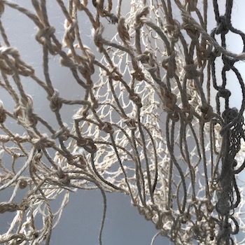 The Structure of Possibility (detail, netting) 2019