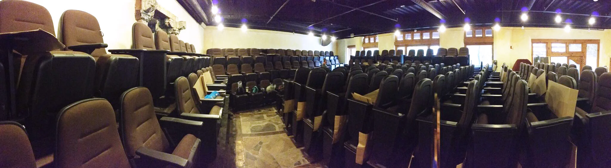  Seat workshop, with the crew 