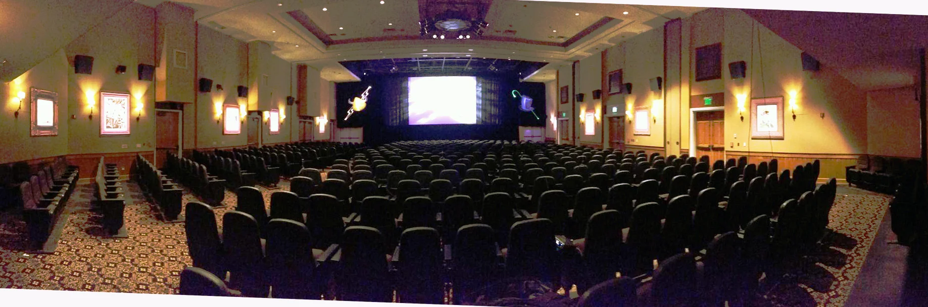  The Chuck Jones Cinema ready for its first screening, new seats in place 