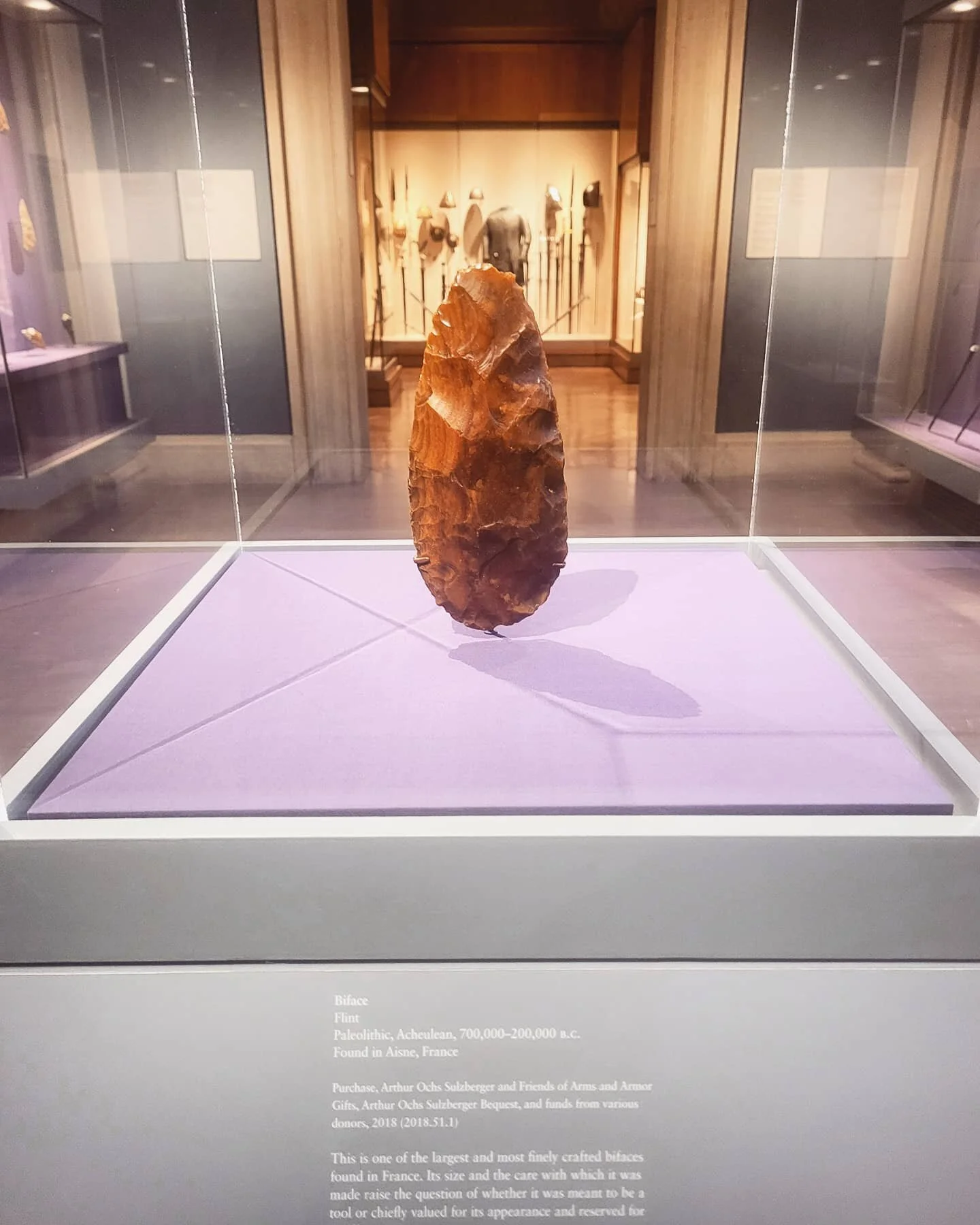 200,000 - 700,000 years old... but is it a tool, or art?

According to the rule makers and historians:  functional = not art, nonfunctional = art

The cool thing!!! is that creativity is essential to both

#modernhuman #ancient #history #firstpeoples