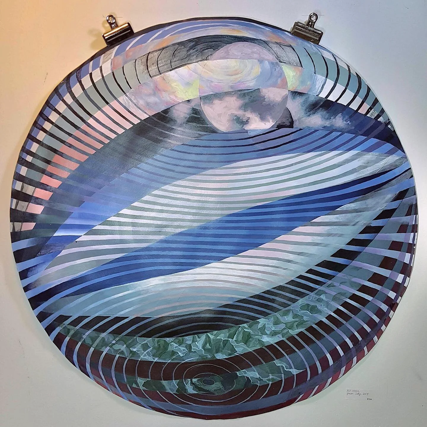 Dark moon / unexplored continent
2016 - 2020
Acrylic on paper
46&rdquo; diameter

The paintings from this series took 4 years to make 🥲🩸🫀