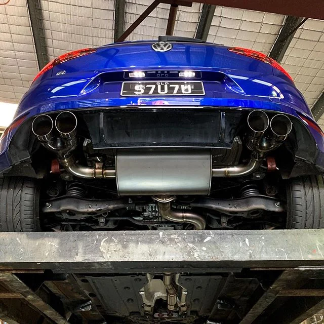 Custom valved cat back!