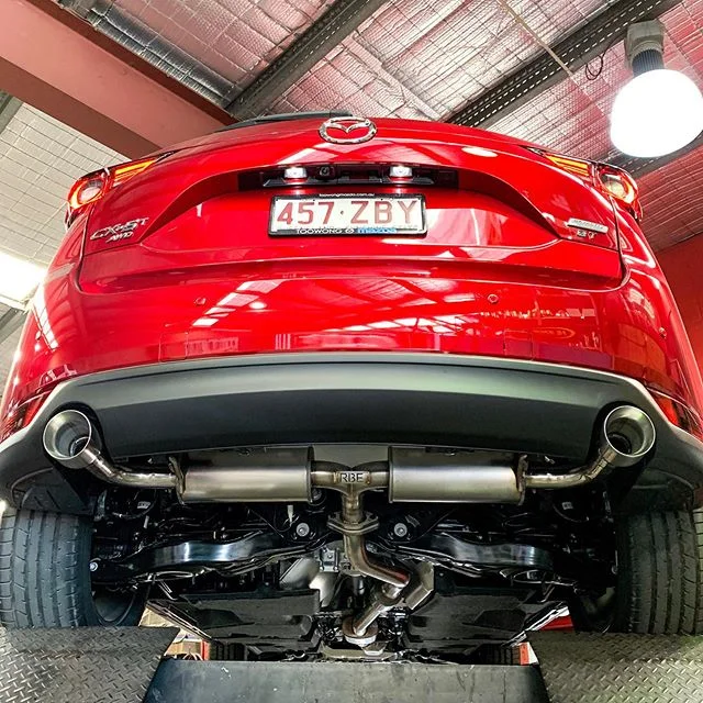 Custom axle back for the new CX5 turbo 👌🏻