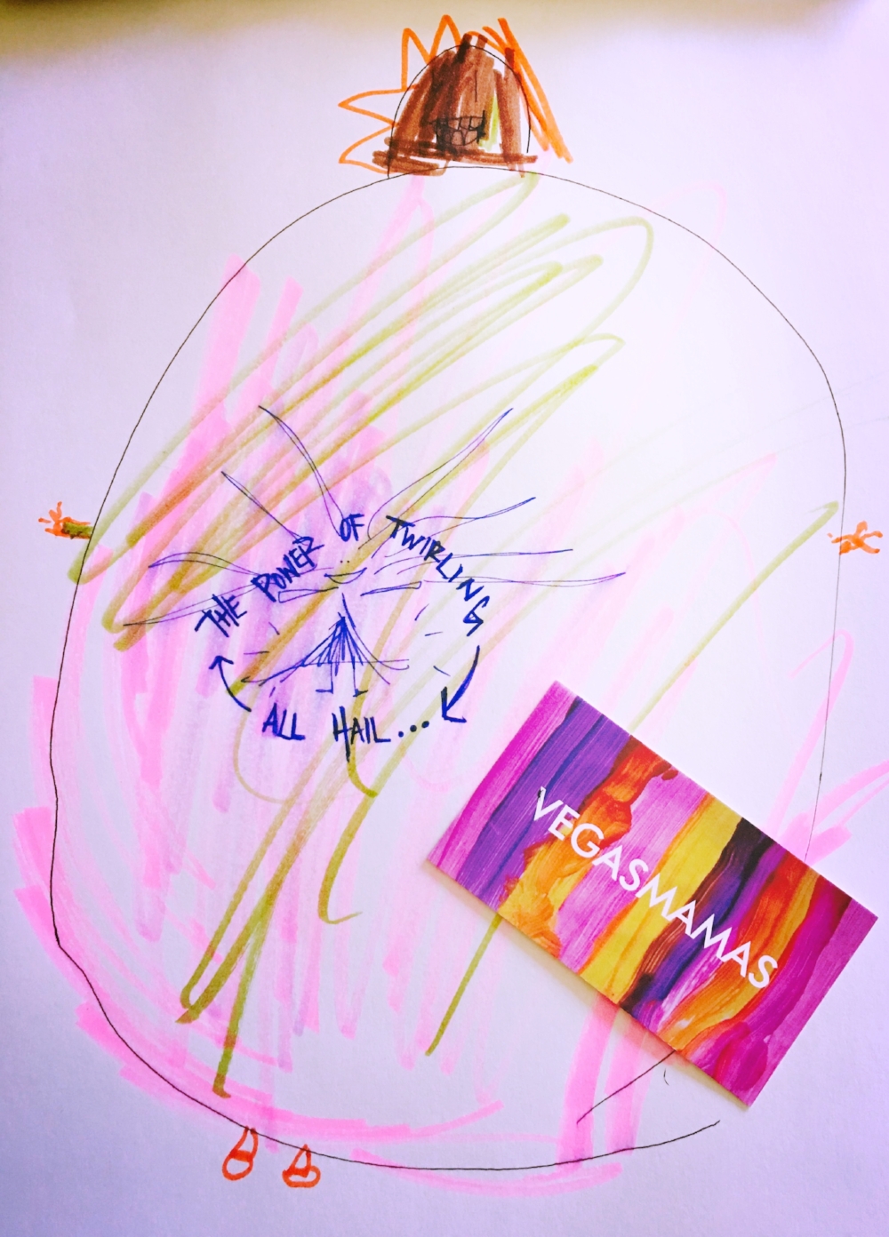 "a girl twirling" by Maximus & Mama, April 11, 2017