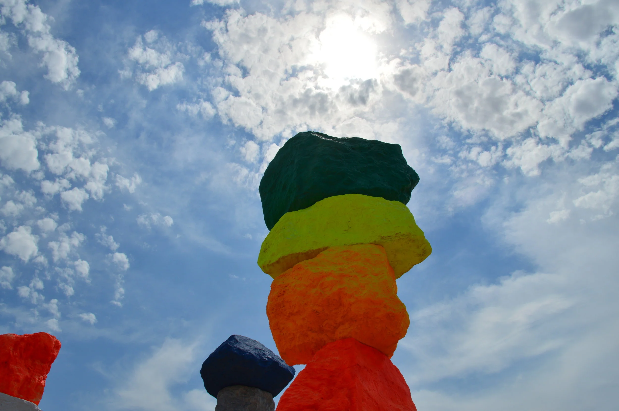 VEGASMAMAS'™ ode to NANCY HOLT'S Land Art Installation SUN TUNNELS in Lucin, TX