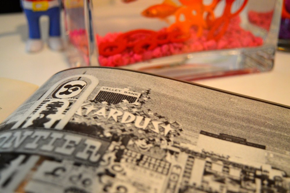 The Stardust Hotel as seen from Kim's yearbook, Valley High School's Valhalla.