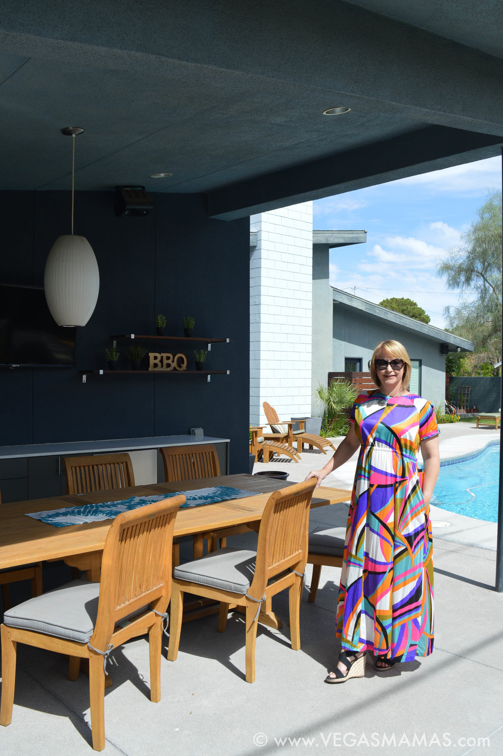 The Quinn-Andelbradt Family loves to cook and dine al fresco