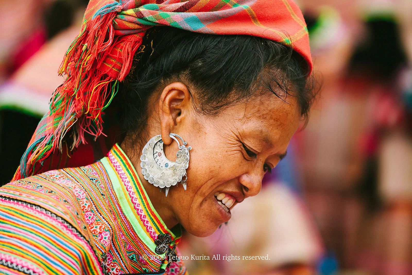 Flower Hmong lady