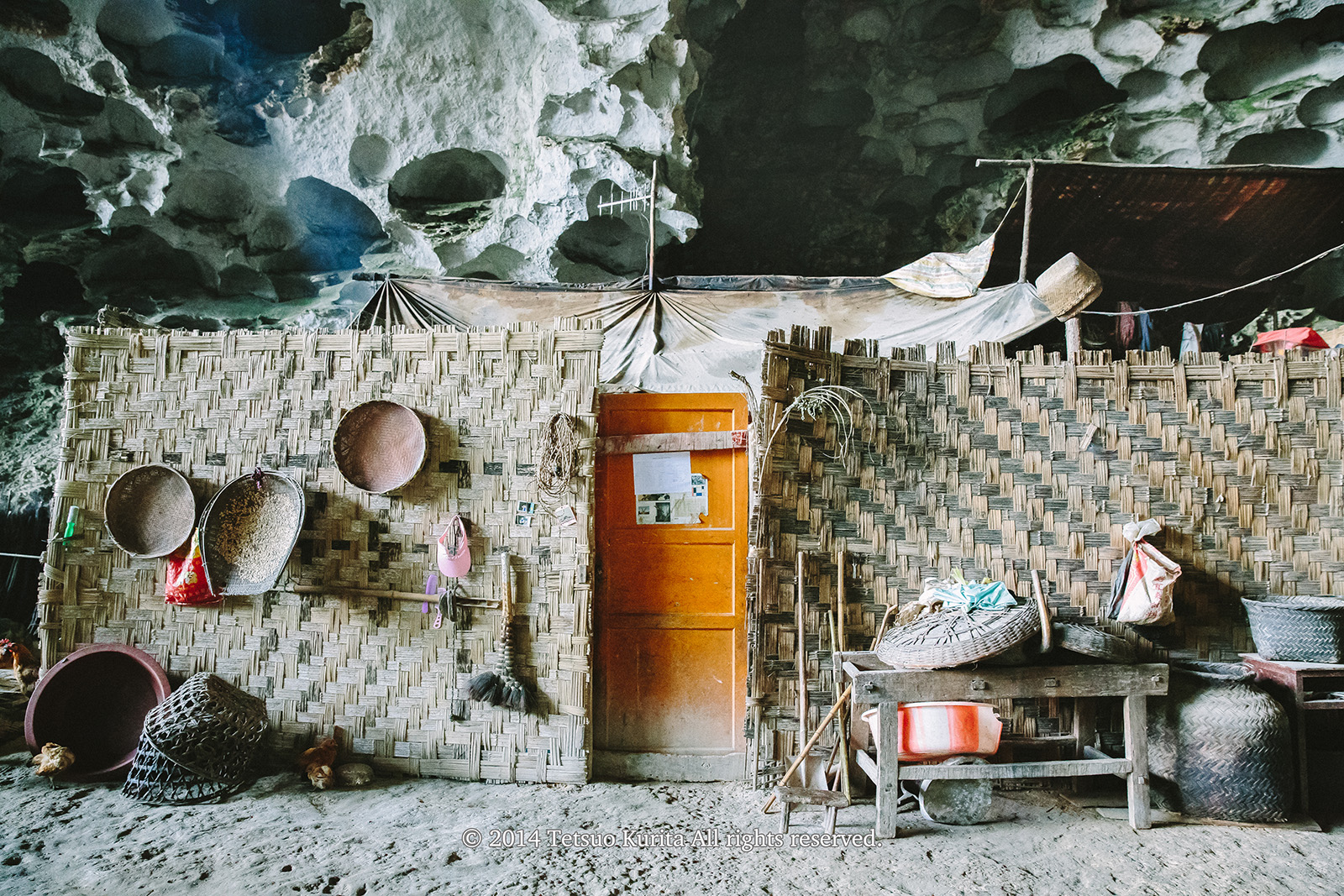 House in the Cave village
