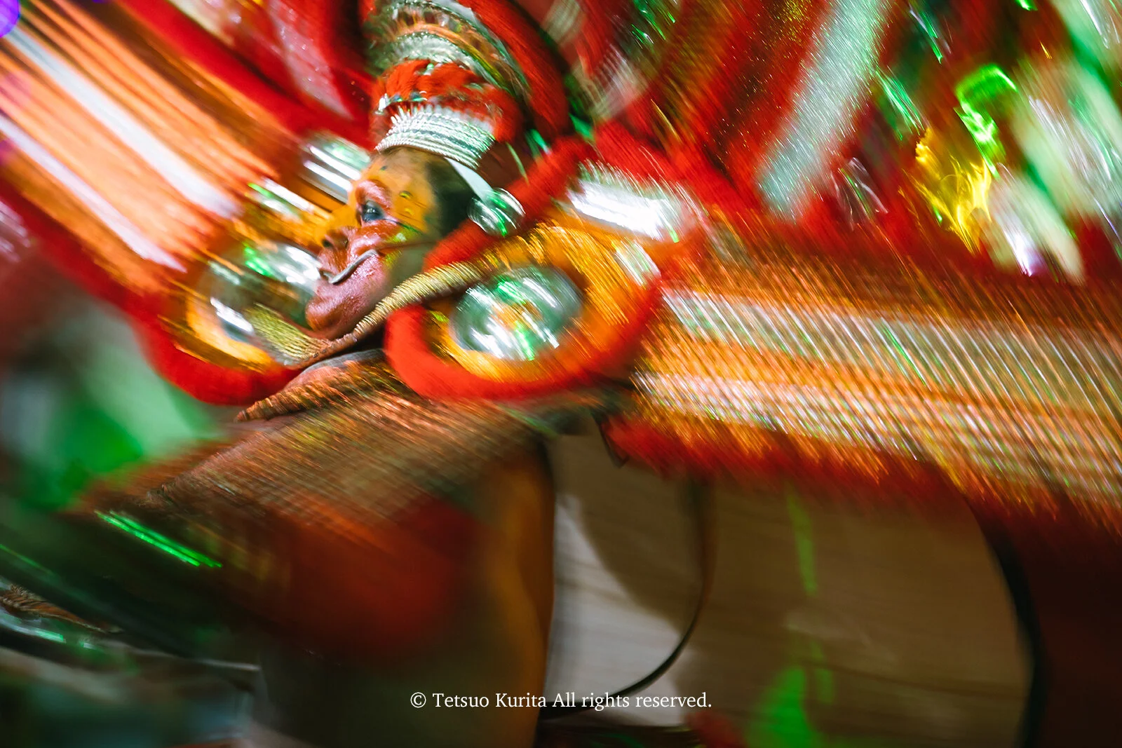 When a god dances