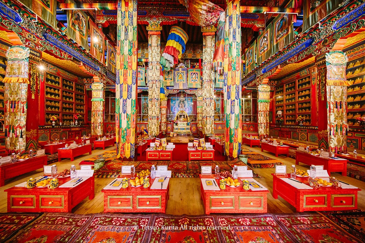 Examination room for monks