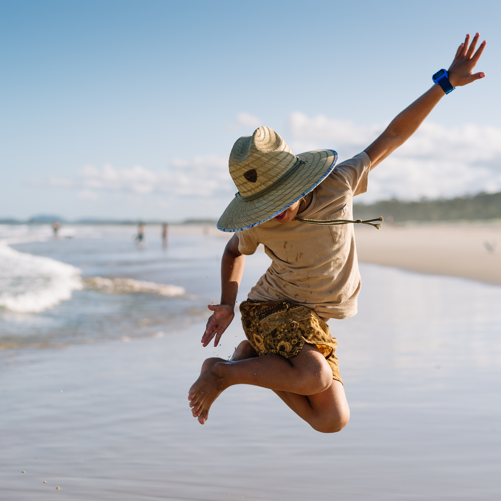 Boys Dillon Surf Straw Hat 