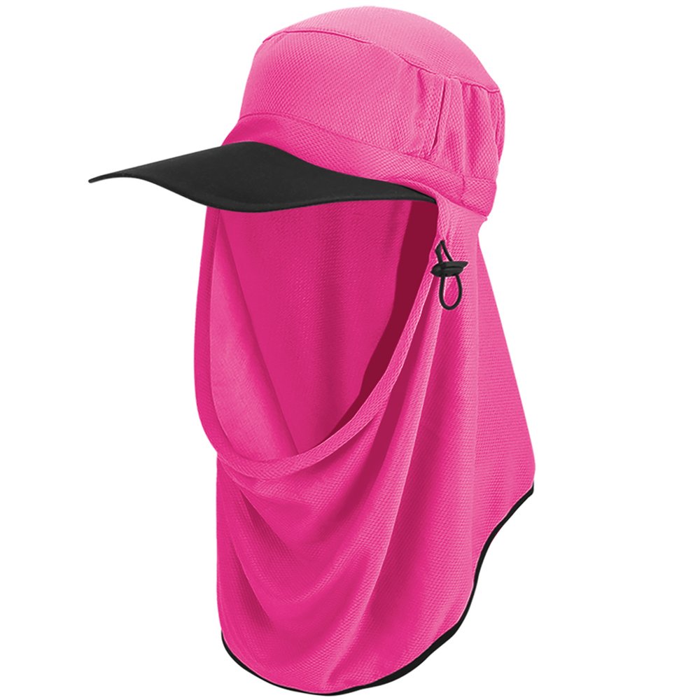 Legionnaire_Hat_with_Neck_Flap_Full_Wrap_A_Round_Hat_Hot_Pink