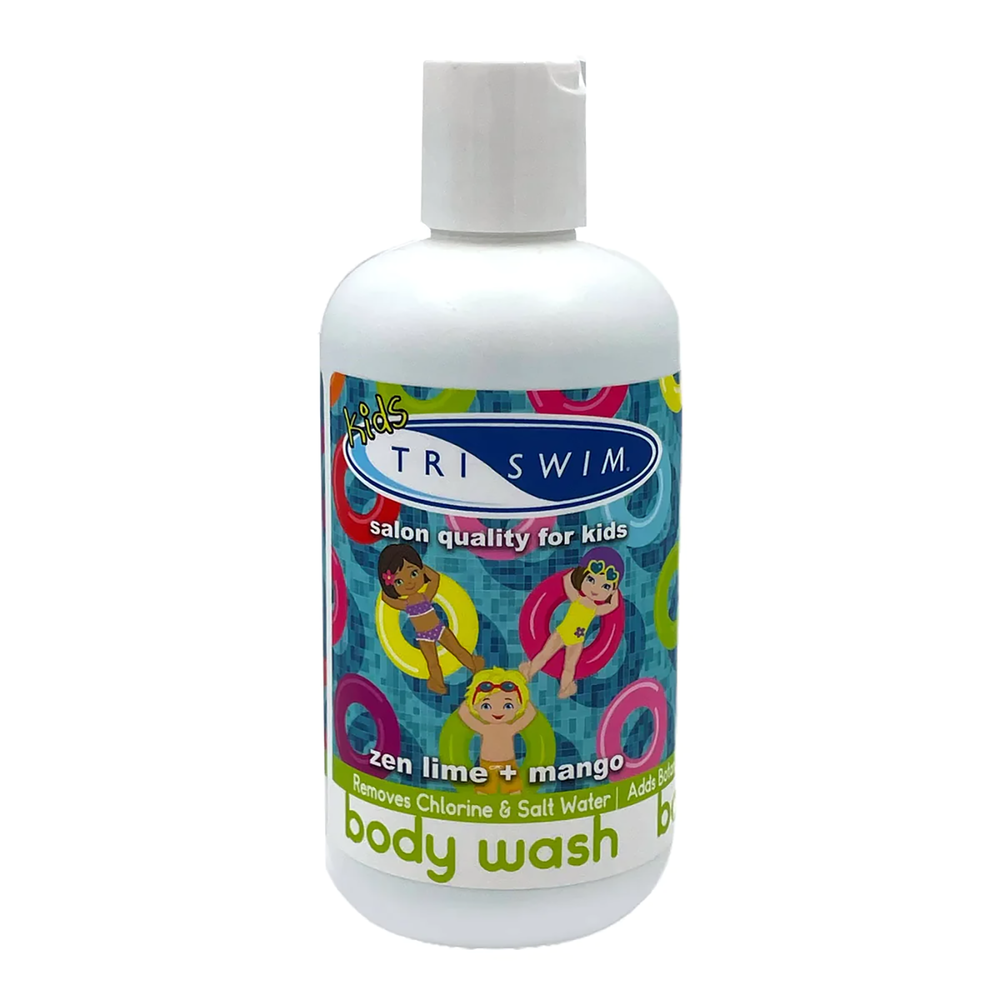 TRISWIM Kids Chlorine Removal Body Wash Zen Lime and Mango