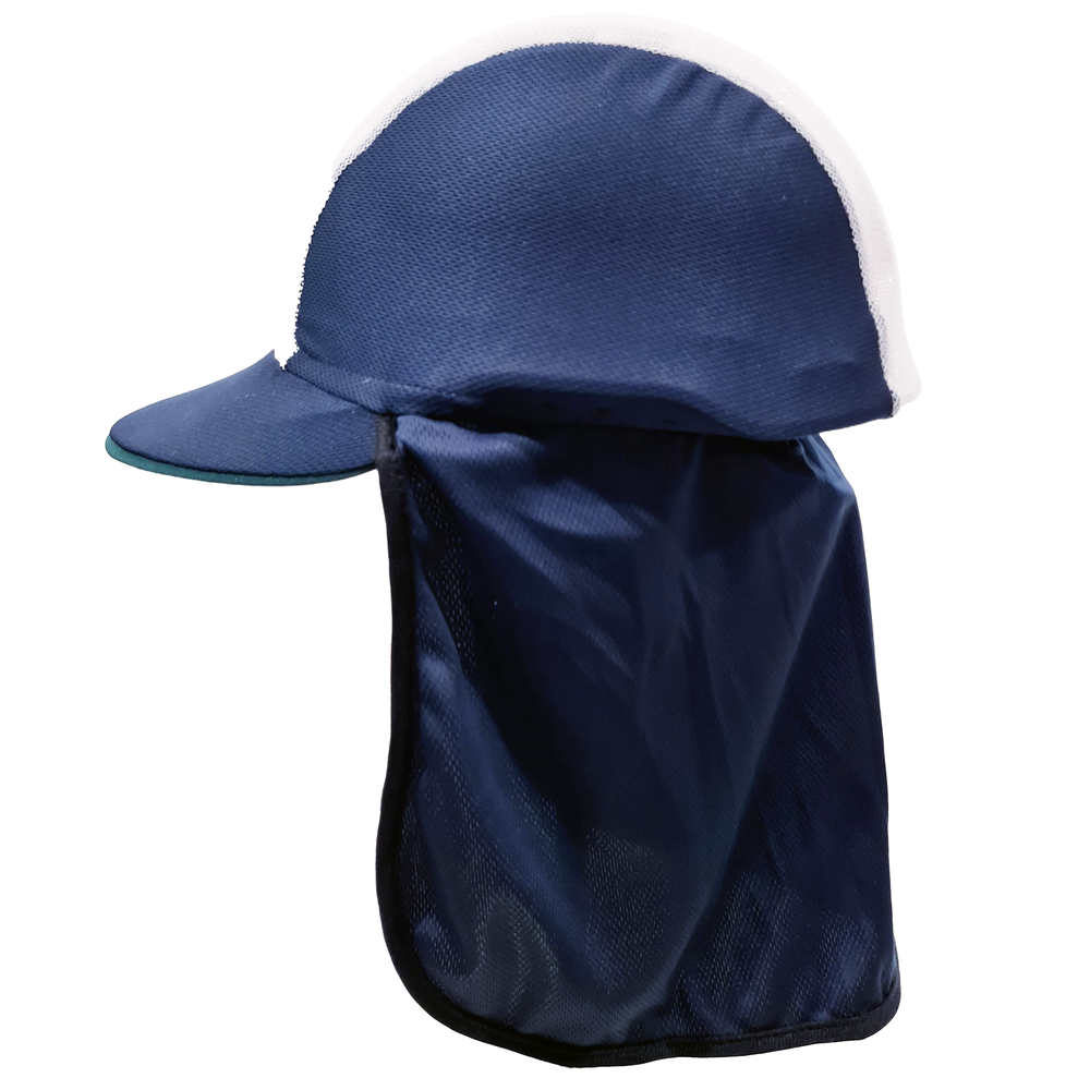 Blue Helmet Cover SunSafe Australia