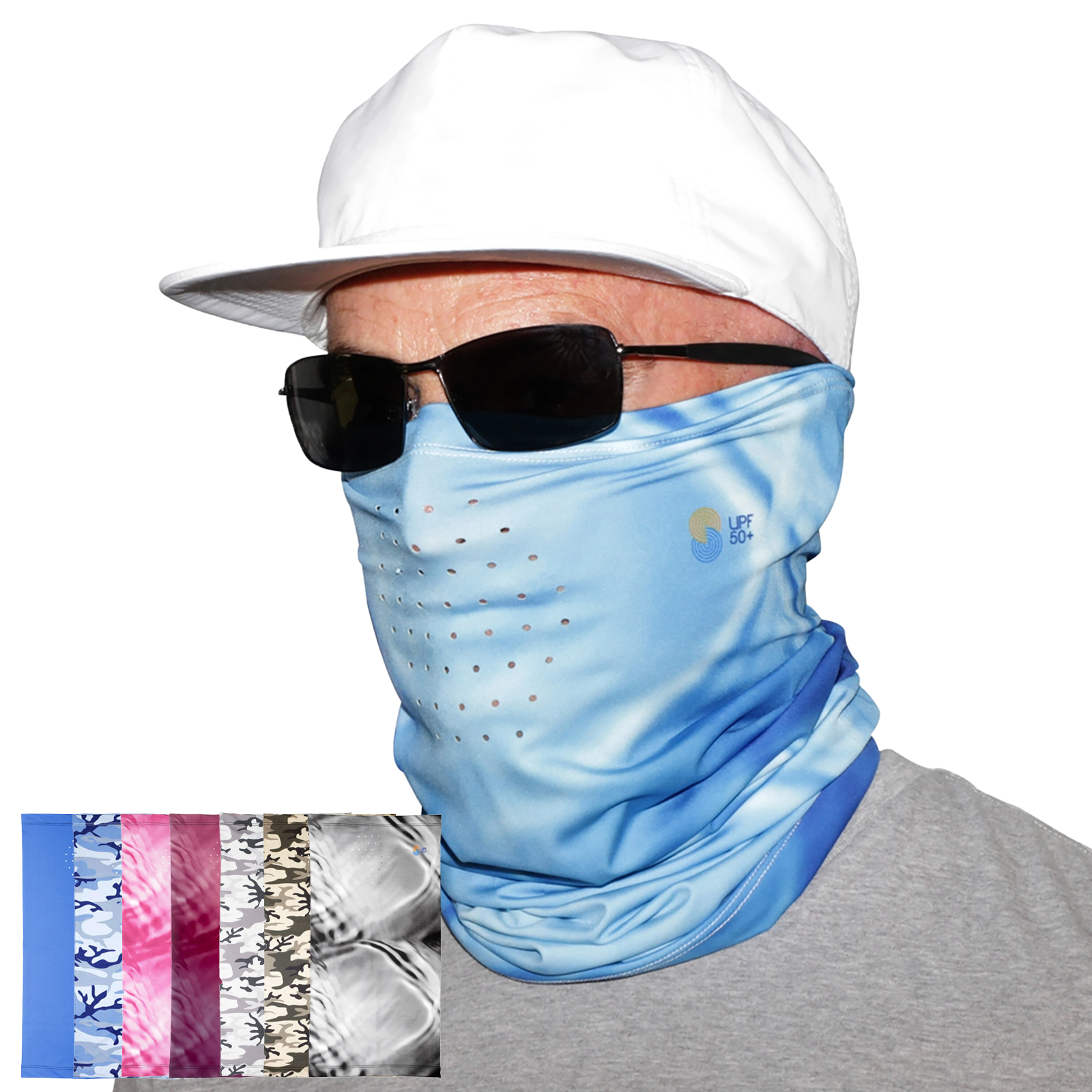 Neck Gaiter UPF 50+ Sun Protection SunSafe Australia