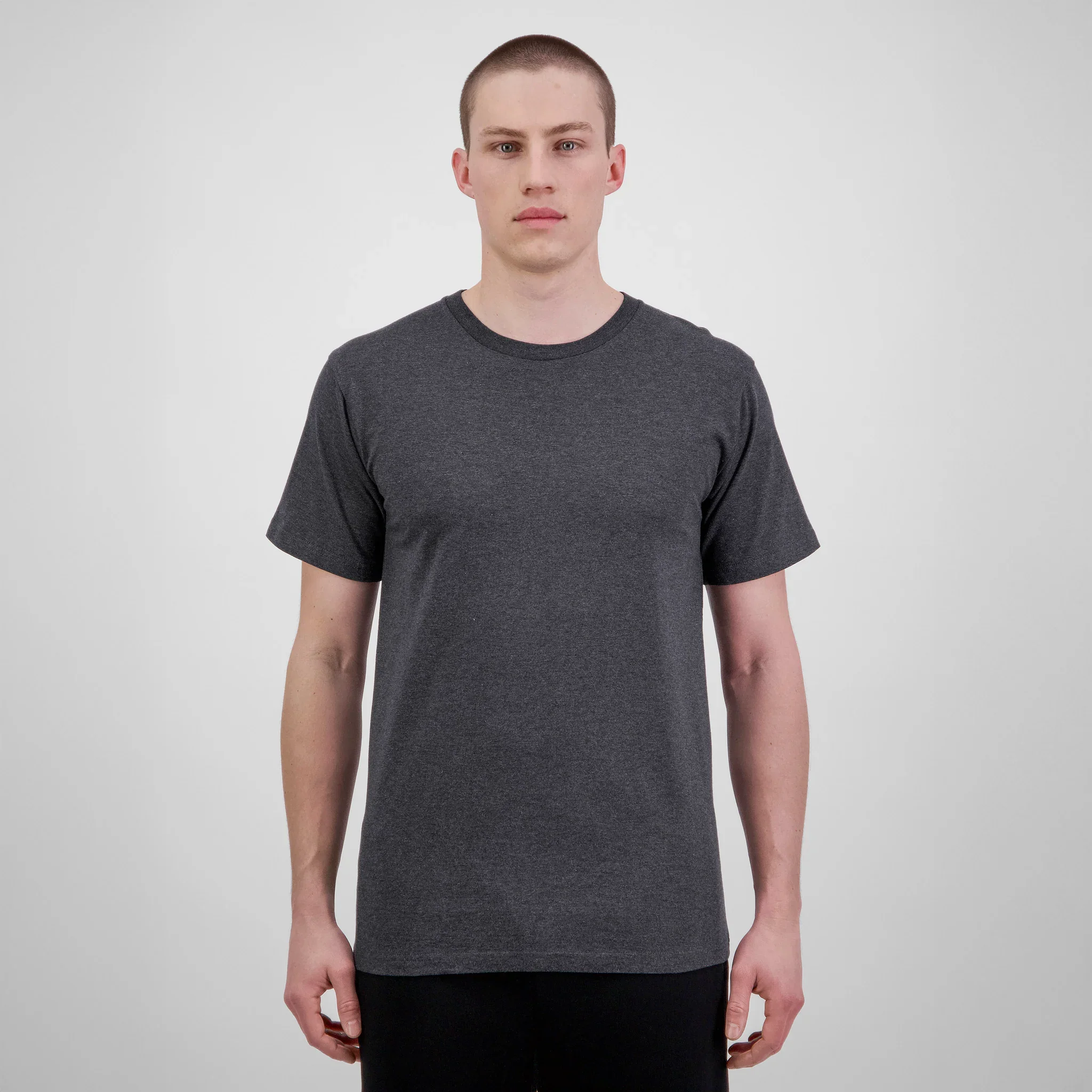 Goodmates Mens Basis Short Sleeve Tee X1001M – UPF 50+ cotton short sleeve tee for men
