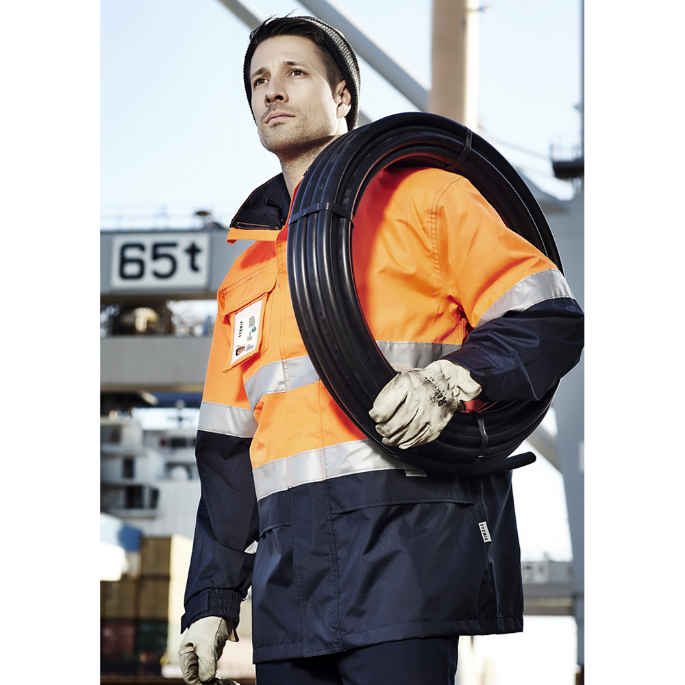 Men's Ultralite Waterproof Jacket – Hi-Vis Seam Sealed 10K Rain