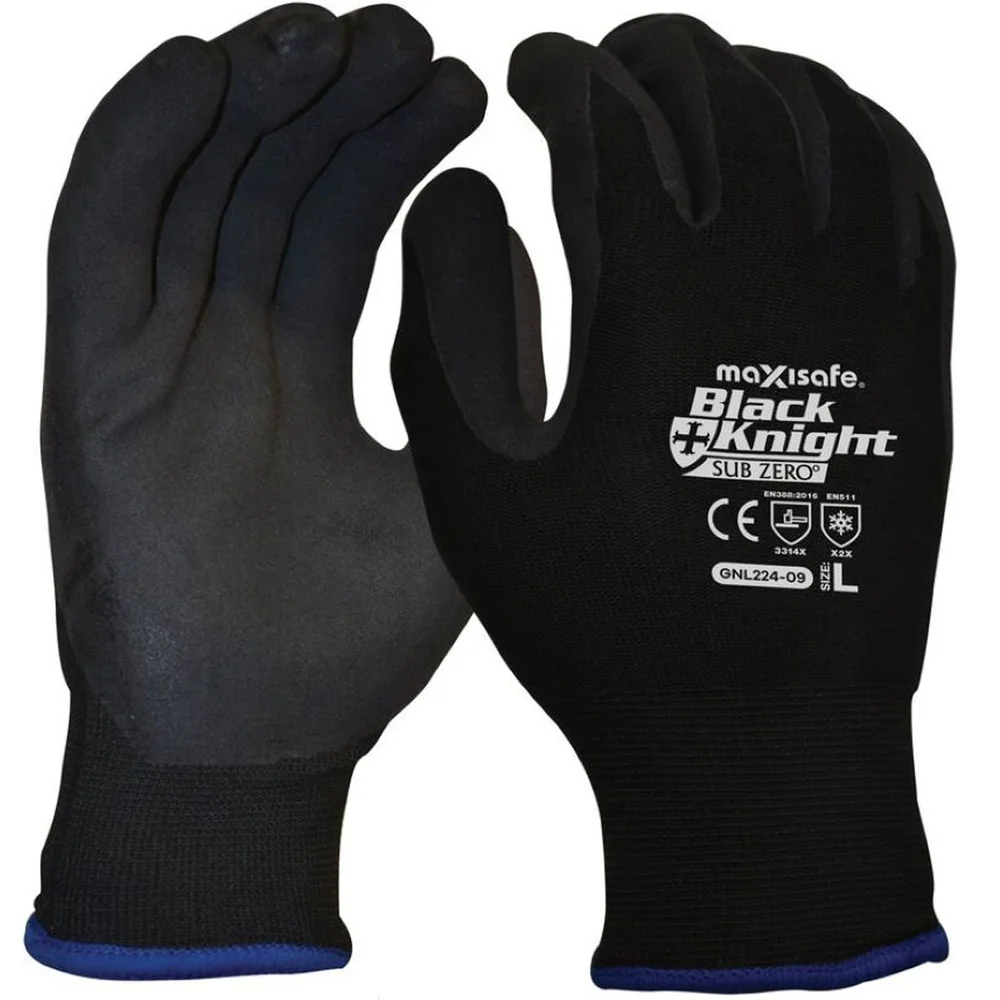 Black Knight Gripmaster Sub Zero Thermal Gloves GNL224