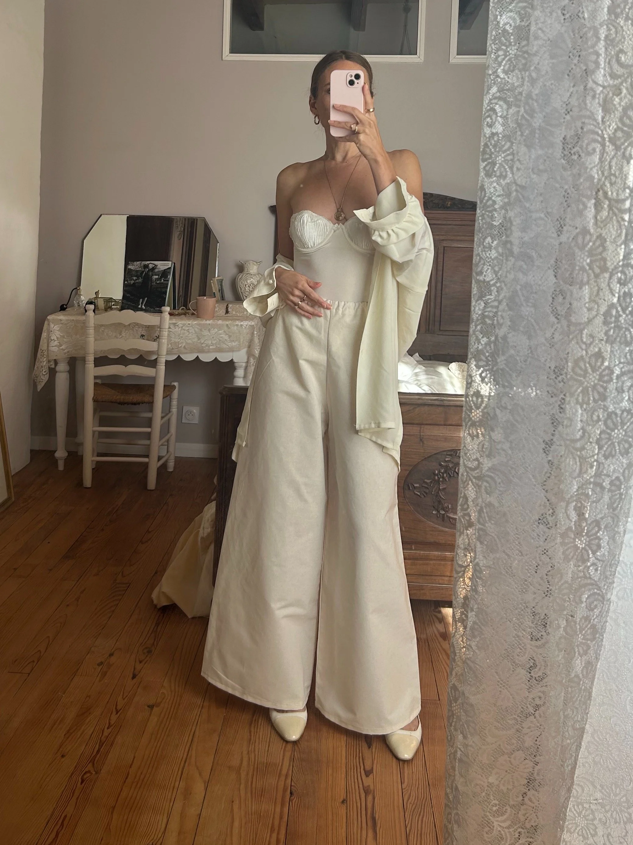 FOR LOVE OF THE MOON X LAYLA PANTS IN MANDORLA