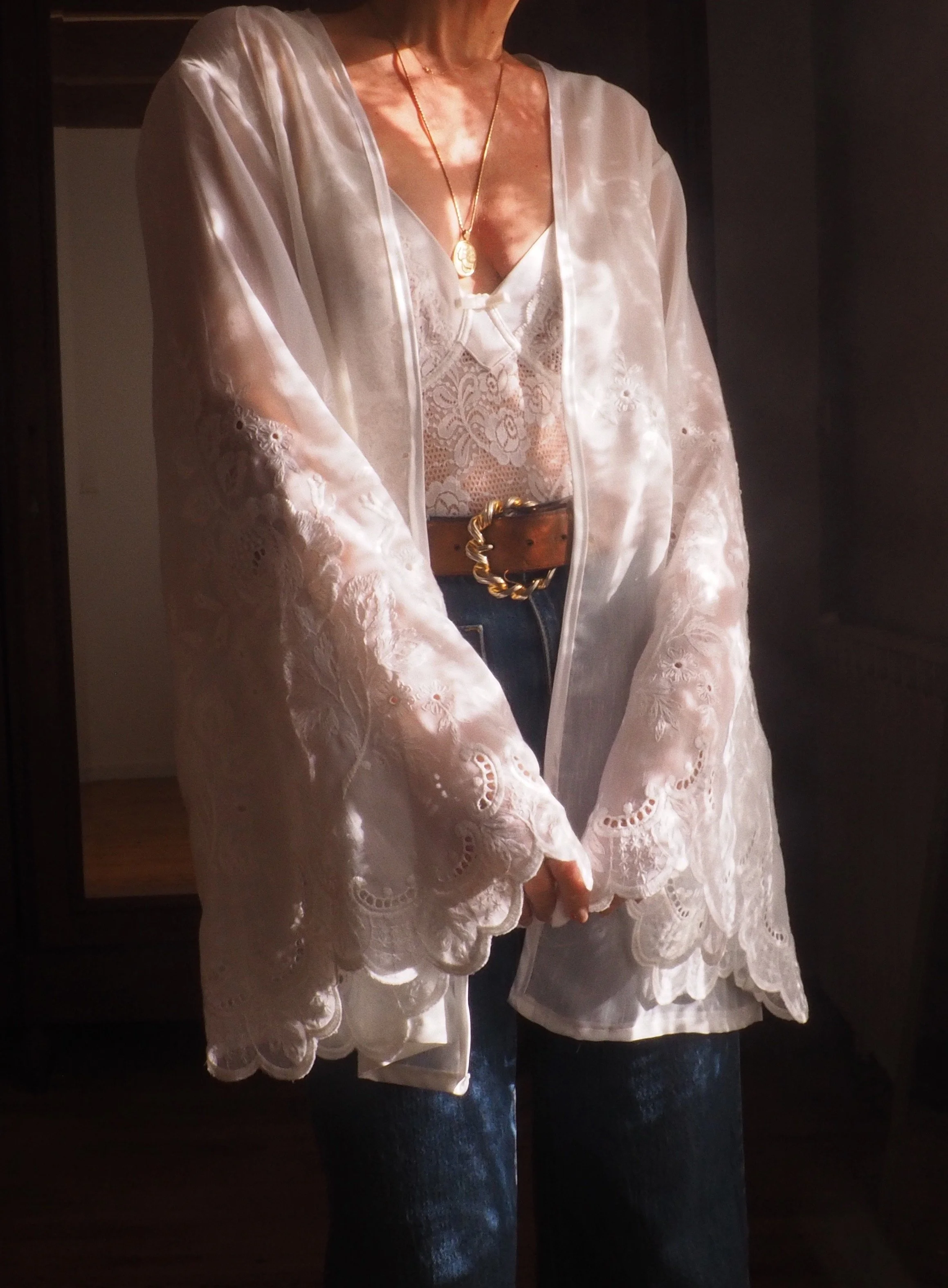 FOR LOVE OF THE MOON X GRACE TOP IN CAMELIA