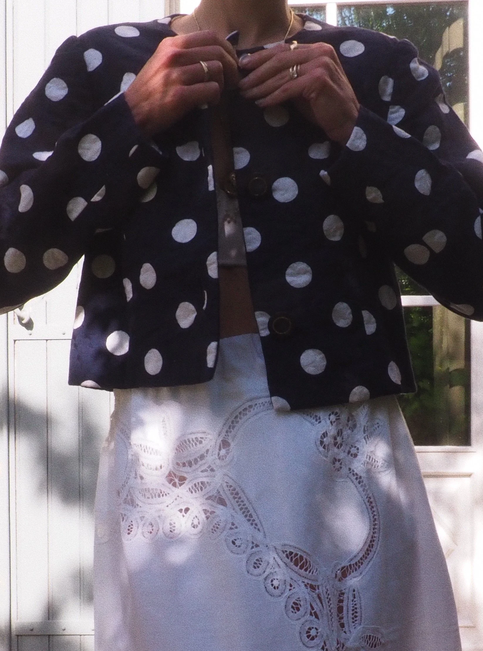 ISLE VINTAGE POLKADOT JACKET