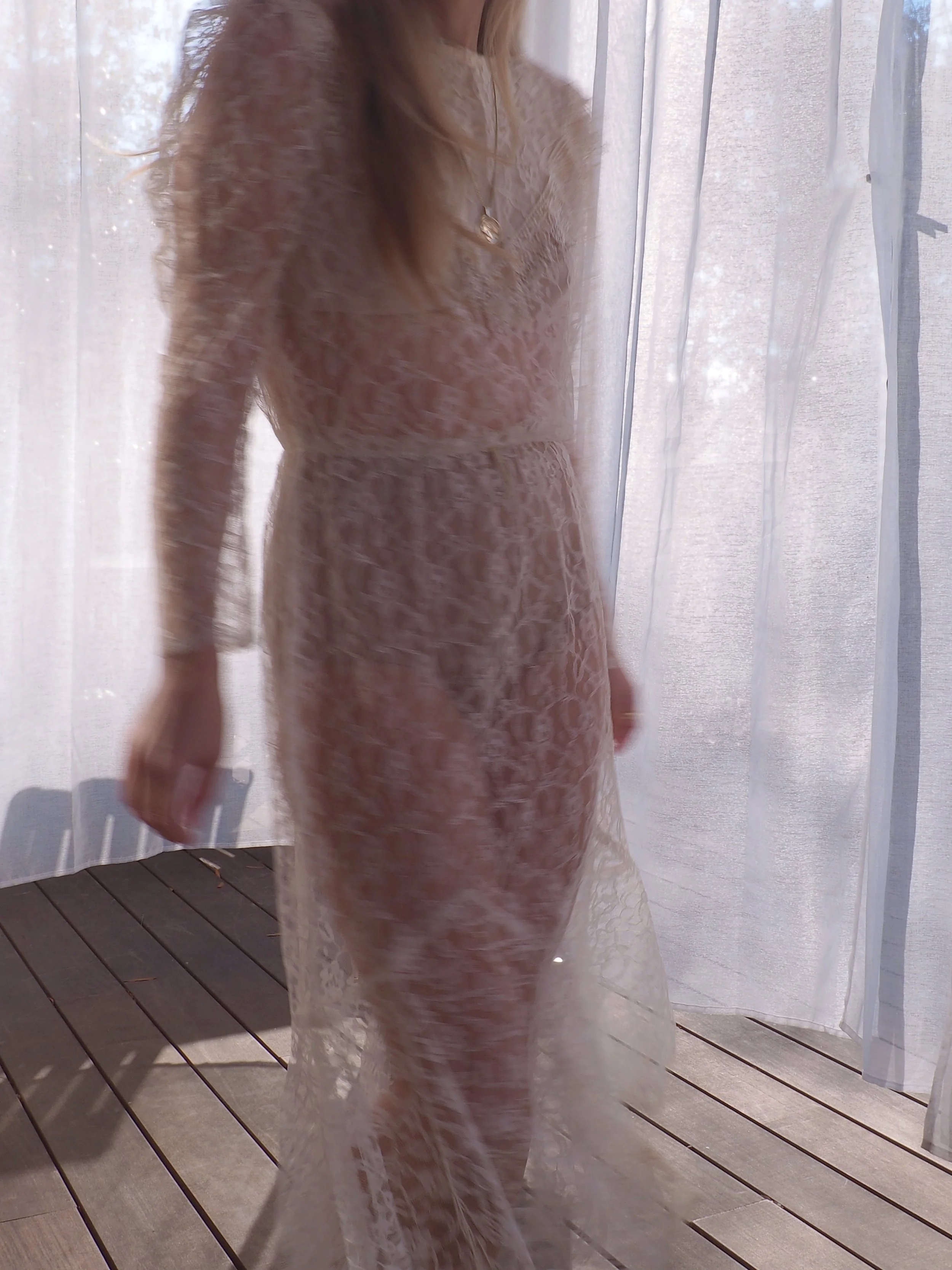 Ameri vintage CURTAIN LADY DRESS