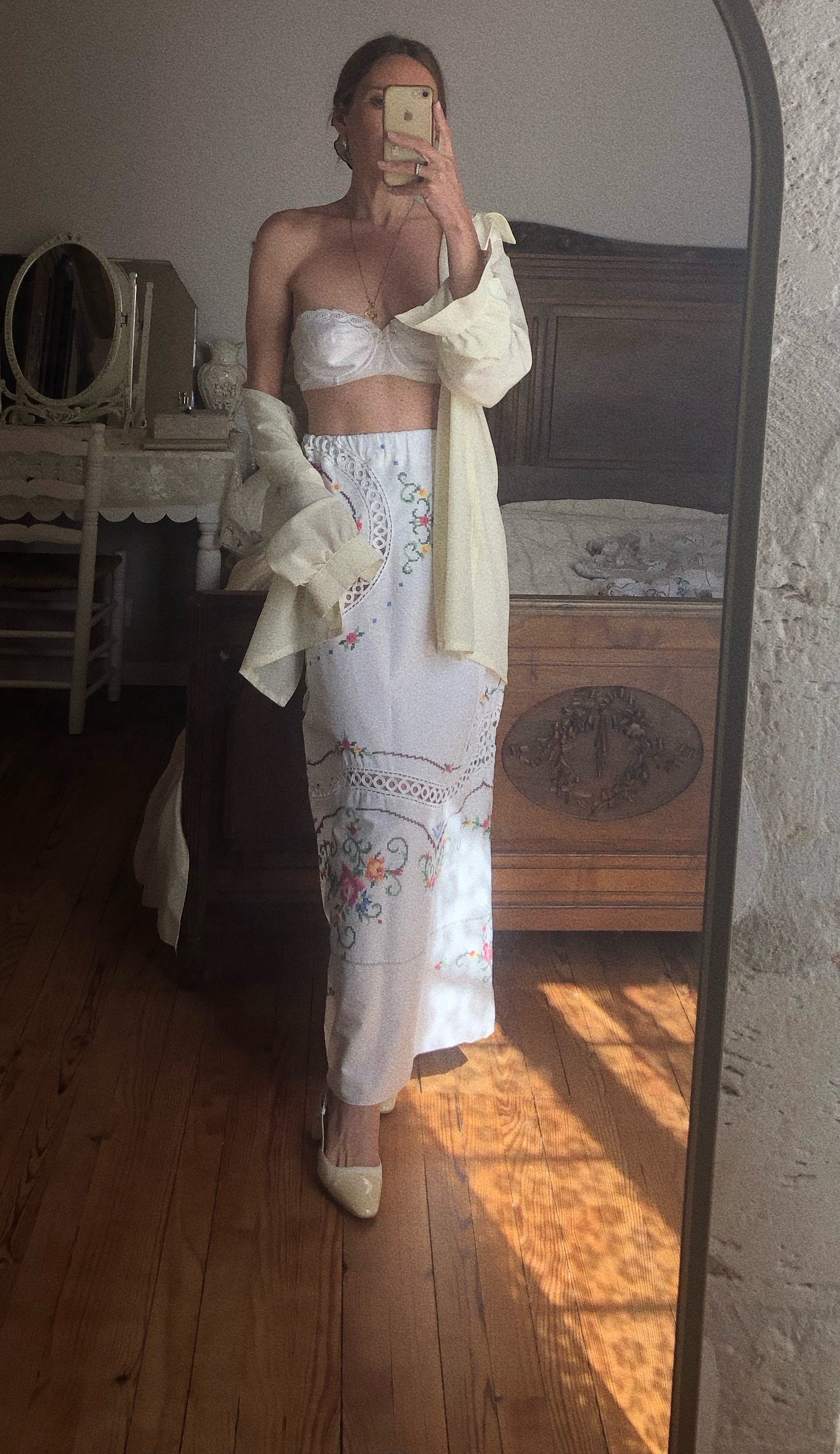 FOR LOVE OF THE MOON X CHLOE SKIRT IN PALAIS