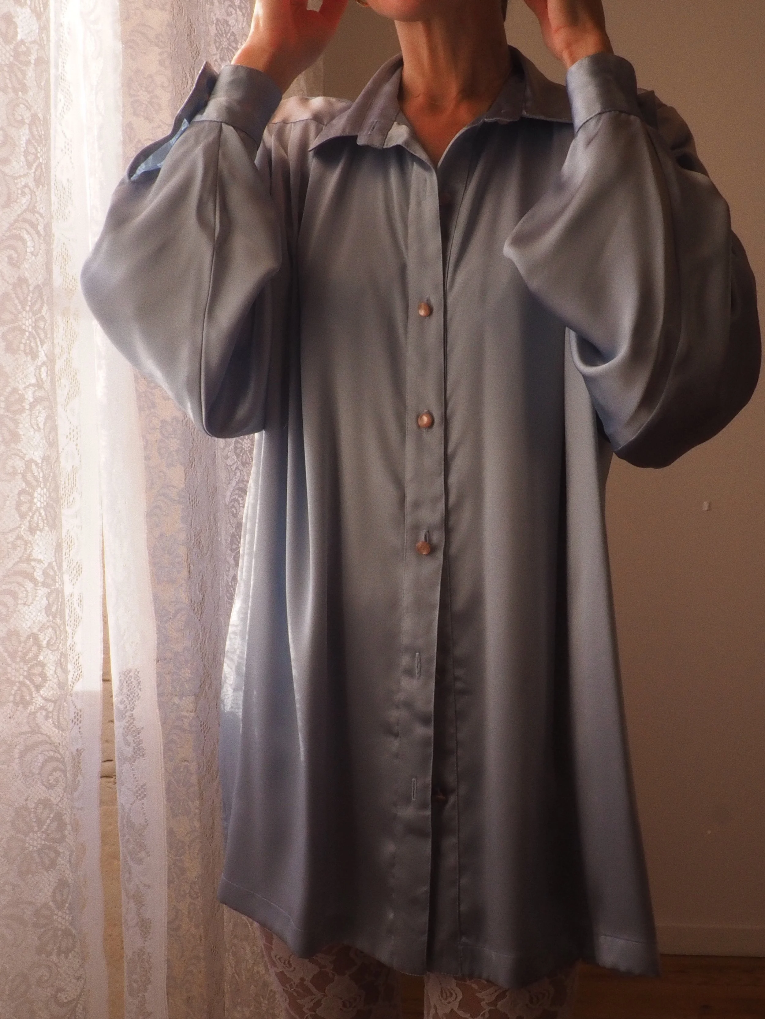 CIEL VINTAGE SATIN BLOUSE