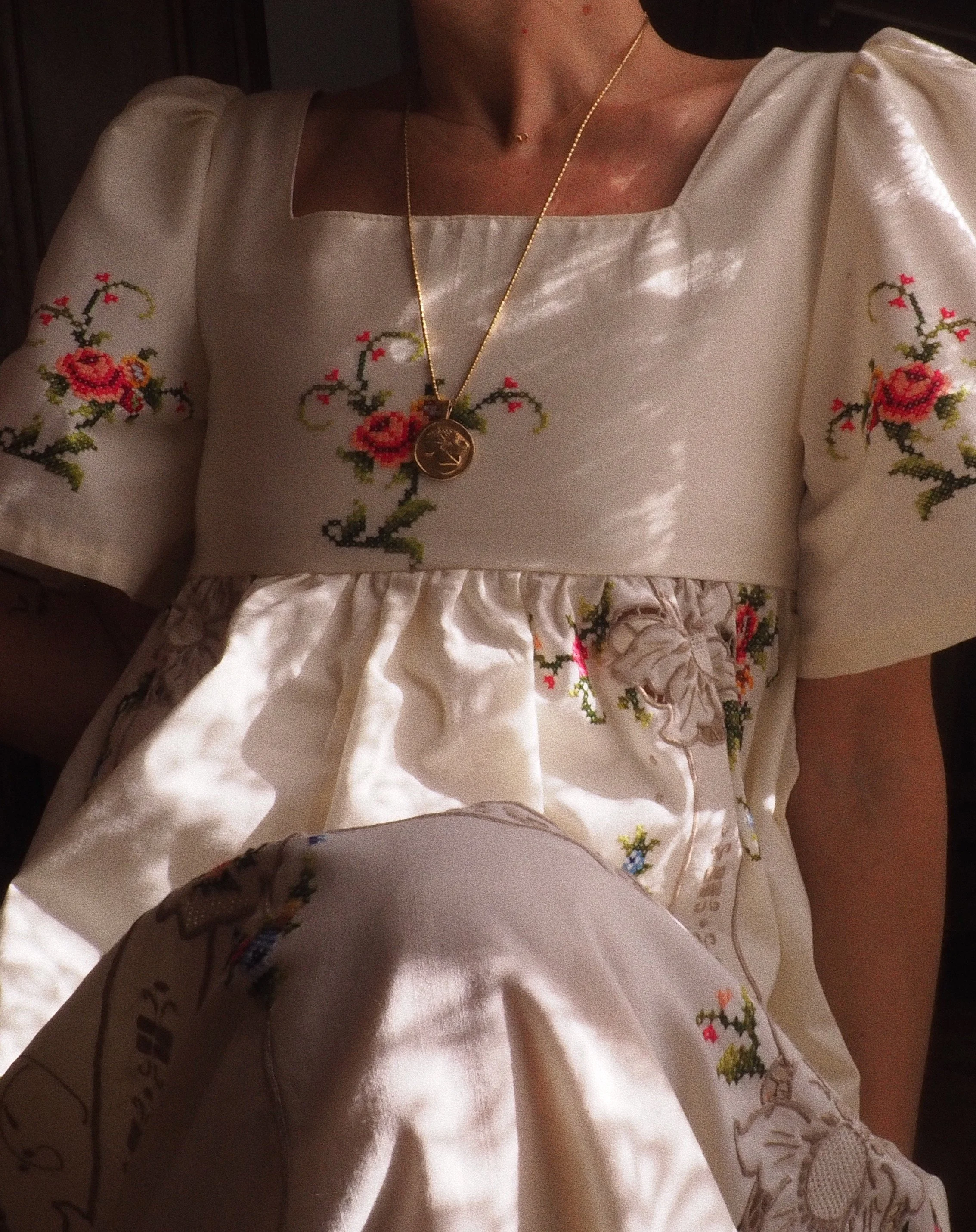 FOR LOVE OF THE MOON X JUNE DRESS IN JARDIN