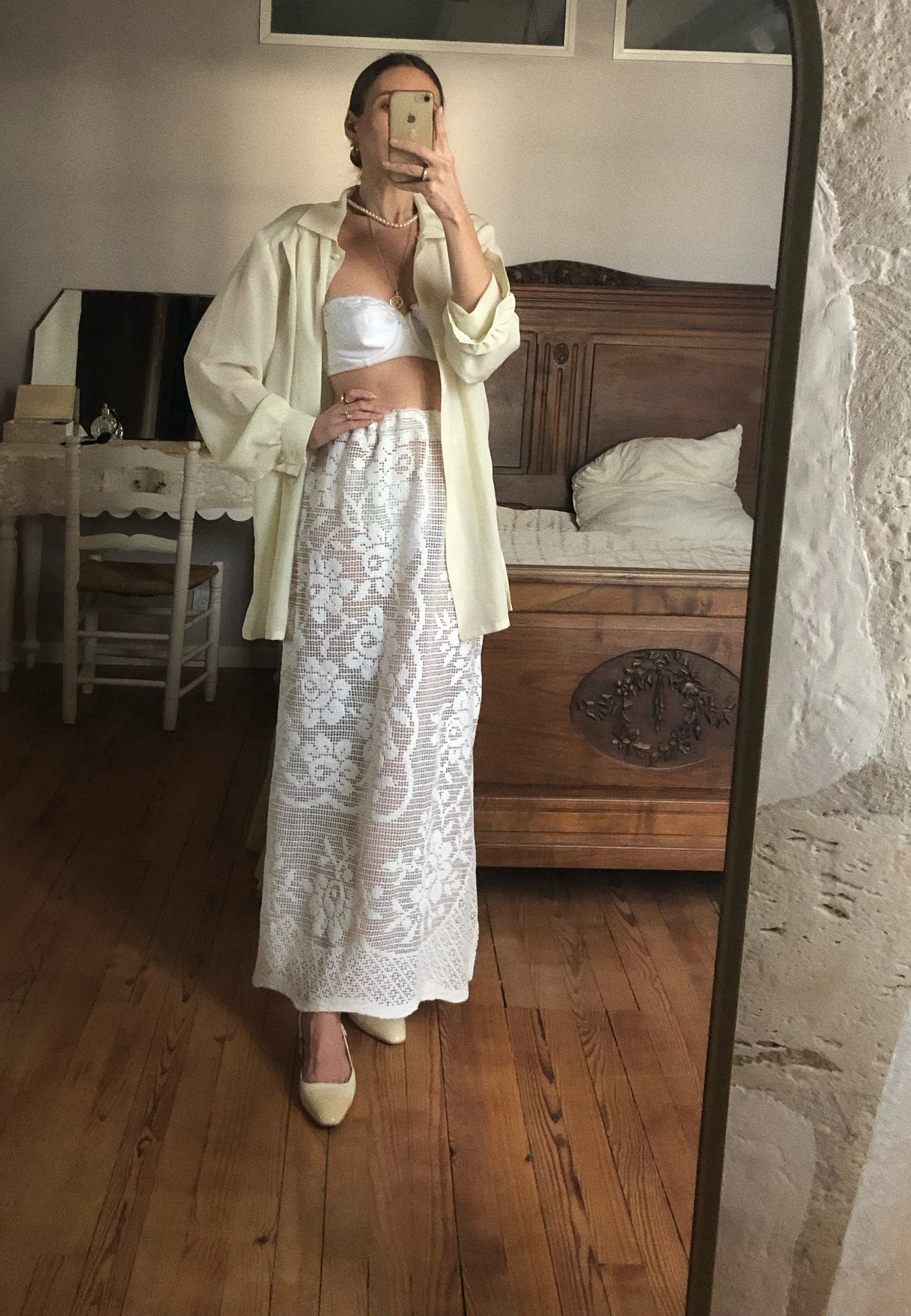 FOR LOVE OF THE MOON X CHLOE SKIRT IN JULIA