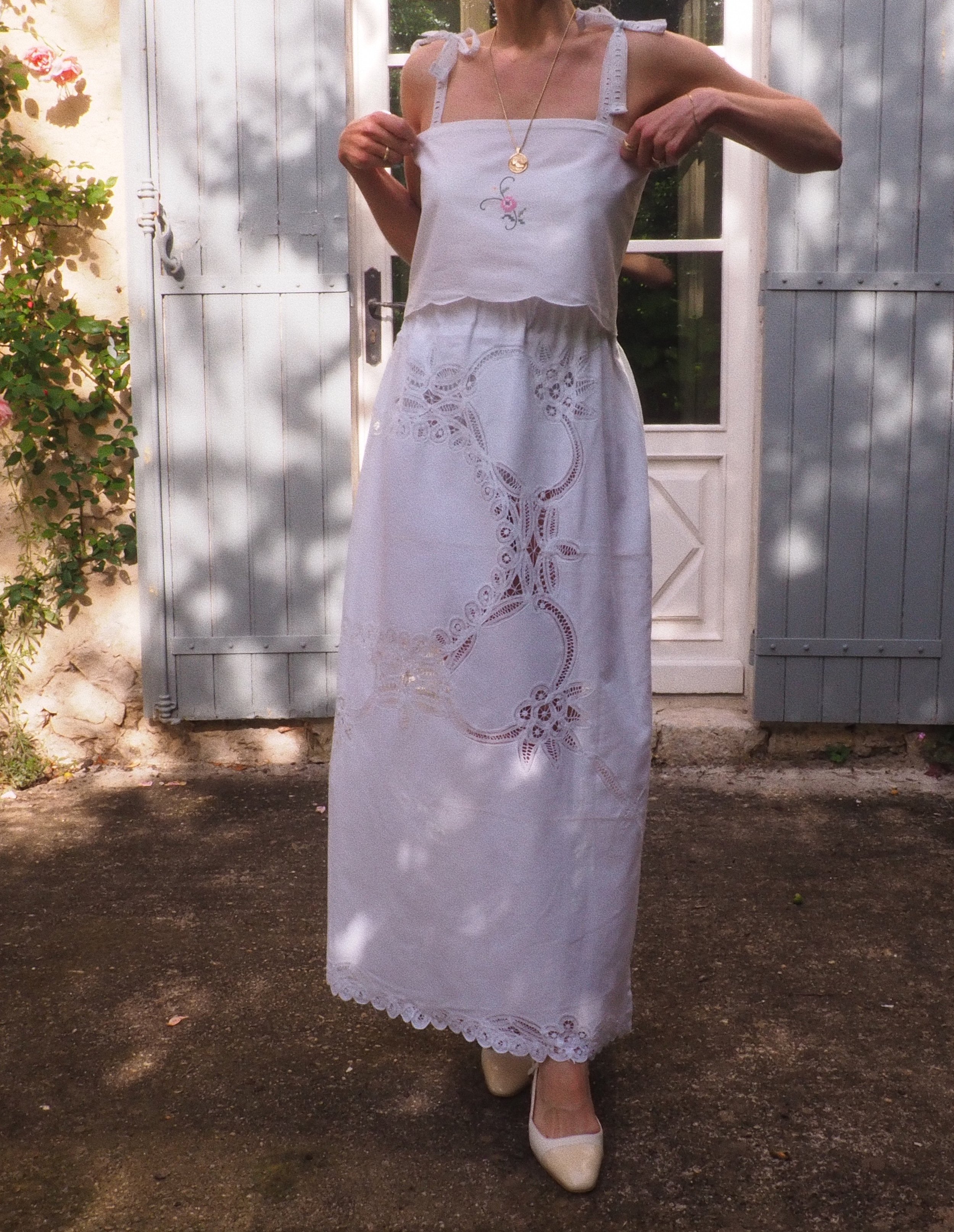 FOR LOVE OF THE MOON X CHLOE SKIRT IN GALLIPOLI