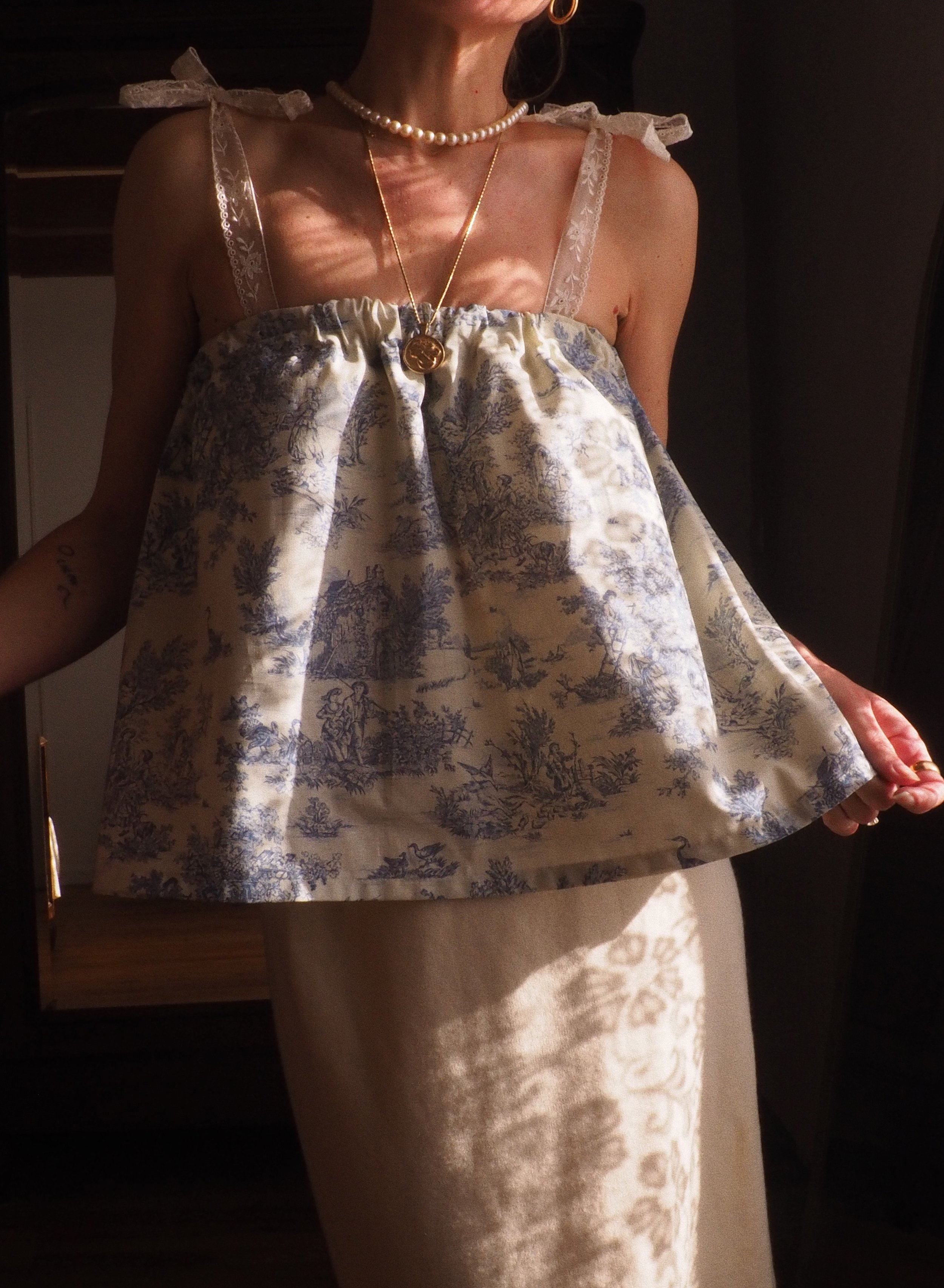 FOR LOVE OF THE MOON X CLARA TOP IN PROVENCE