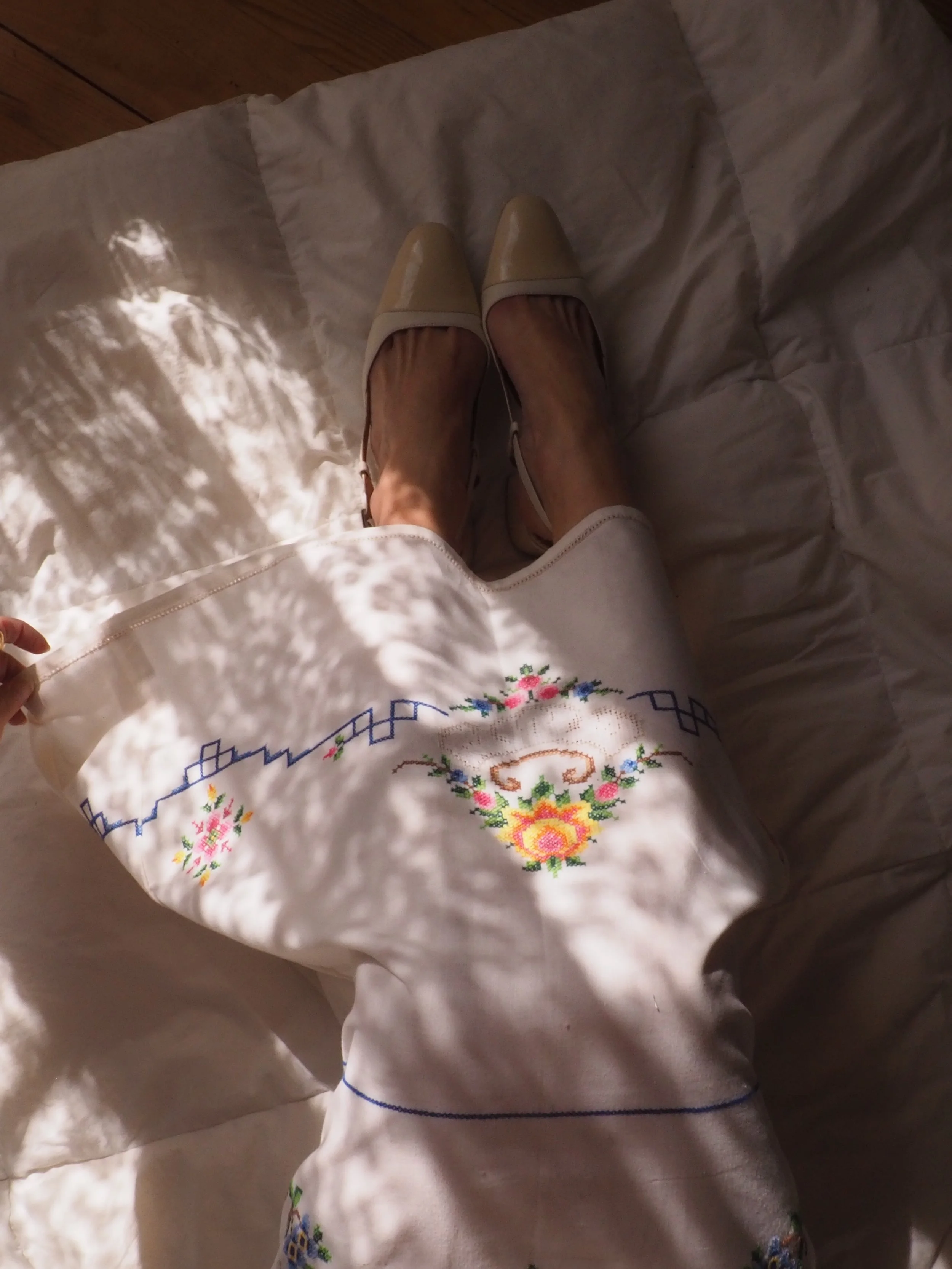 Embroidered Cotton Dress 