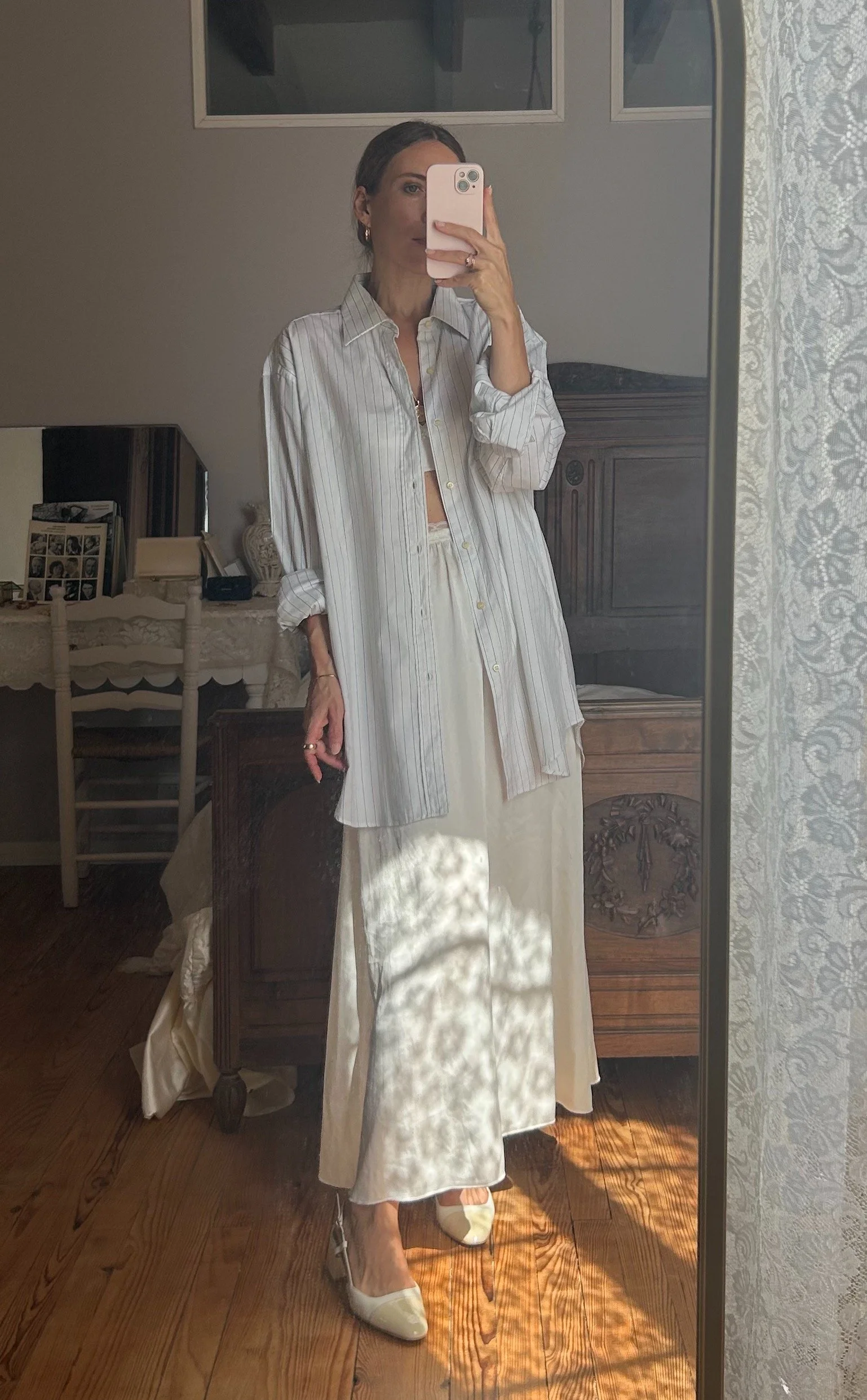 AMY VINTAGE BUTTON UP