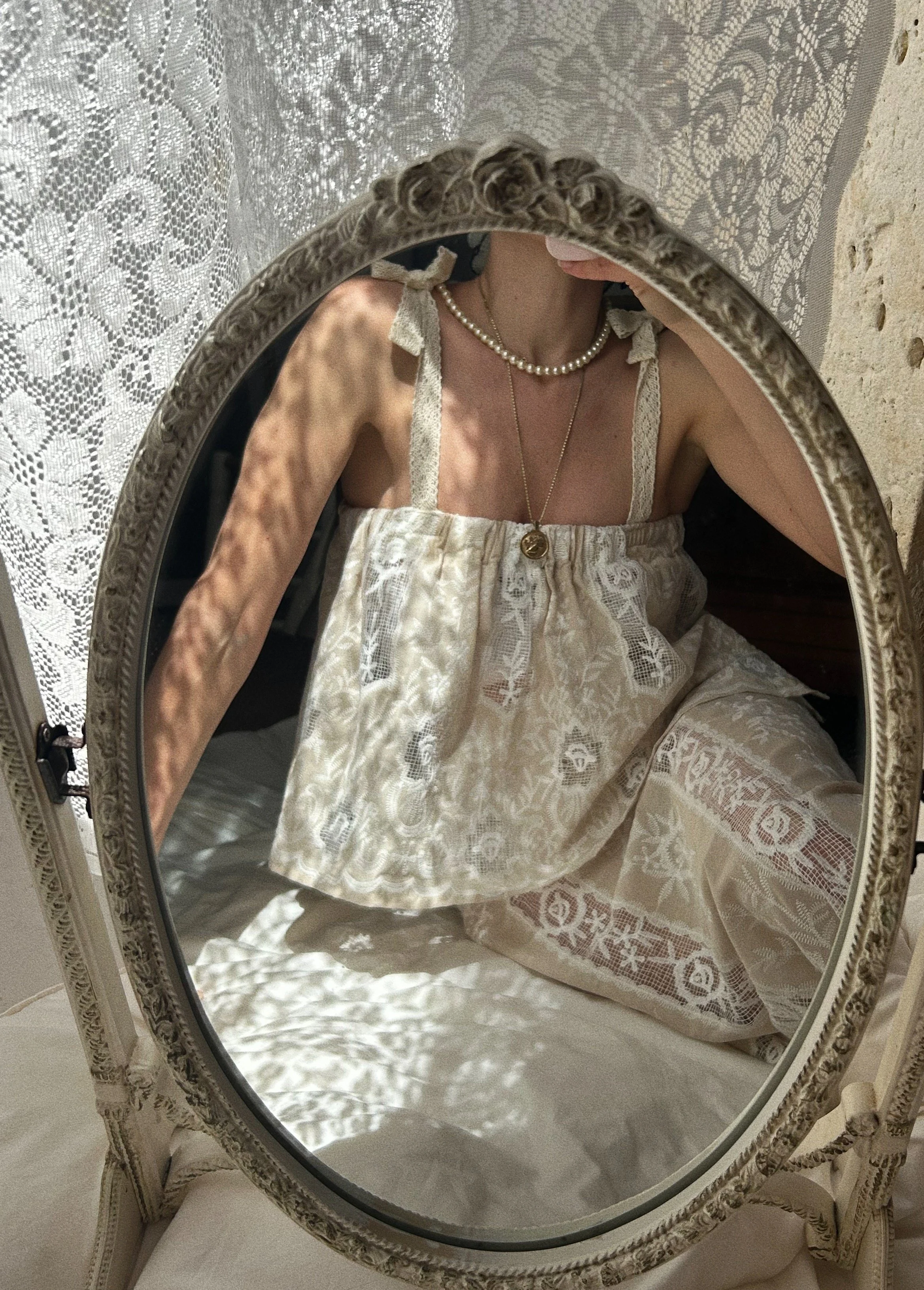 FOR LOVE OF THE MOON X CHLOE SET IN ALMOND