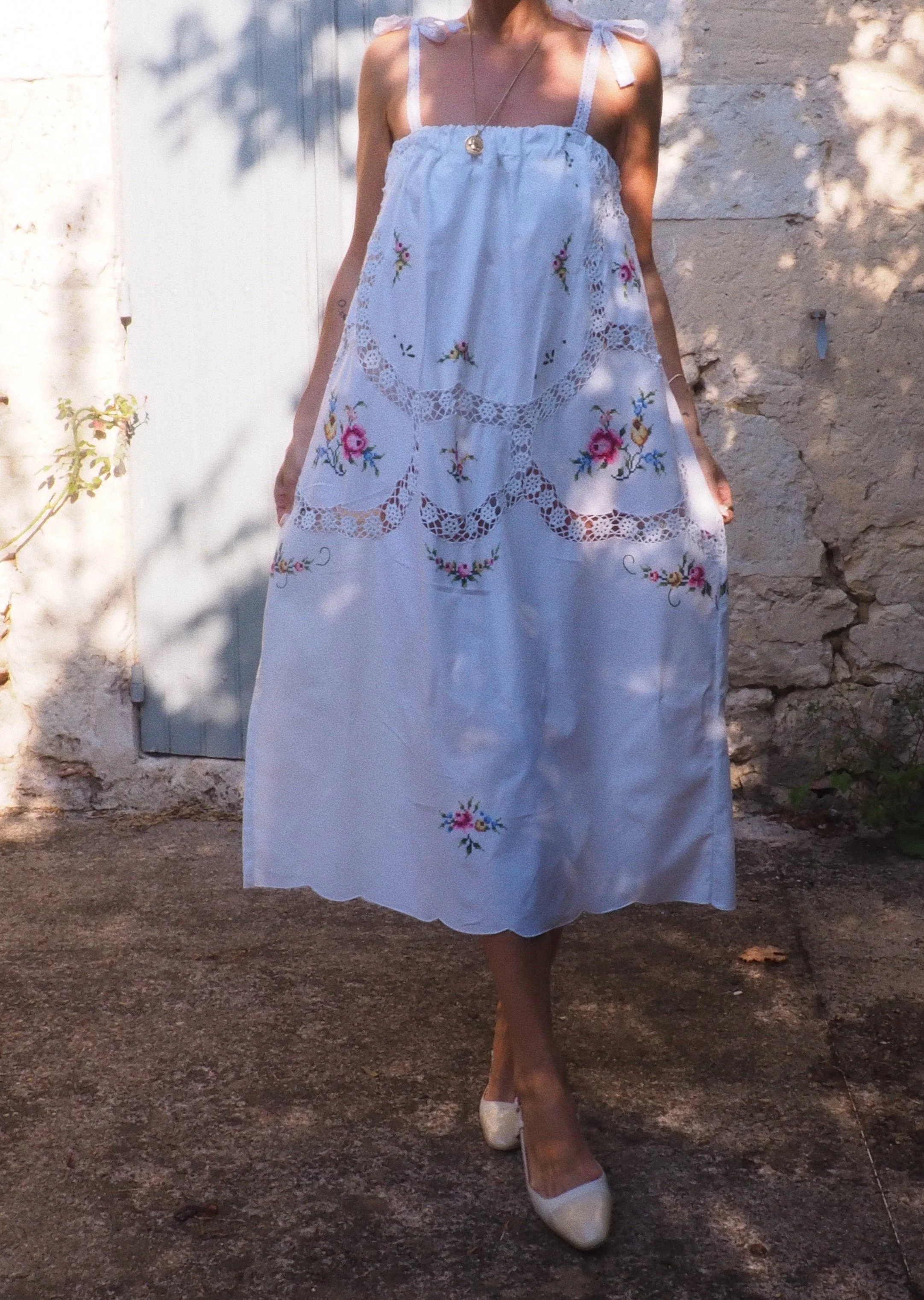 FOR LOVE OF THE MOON X CLARA DRESS IN ROSE