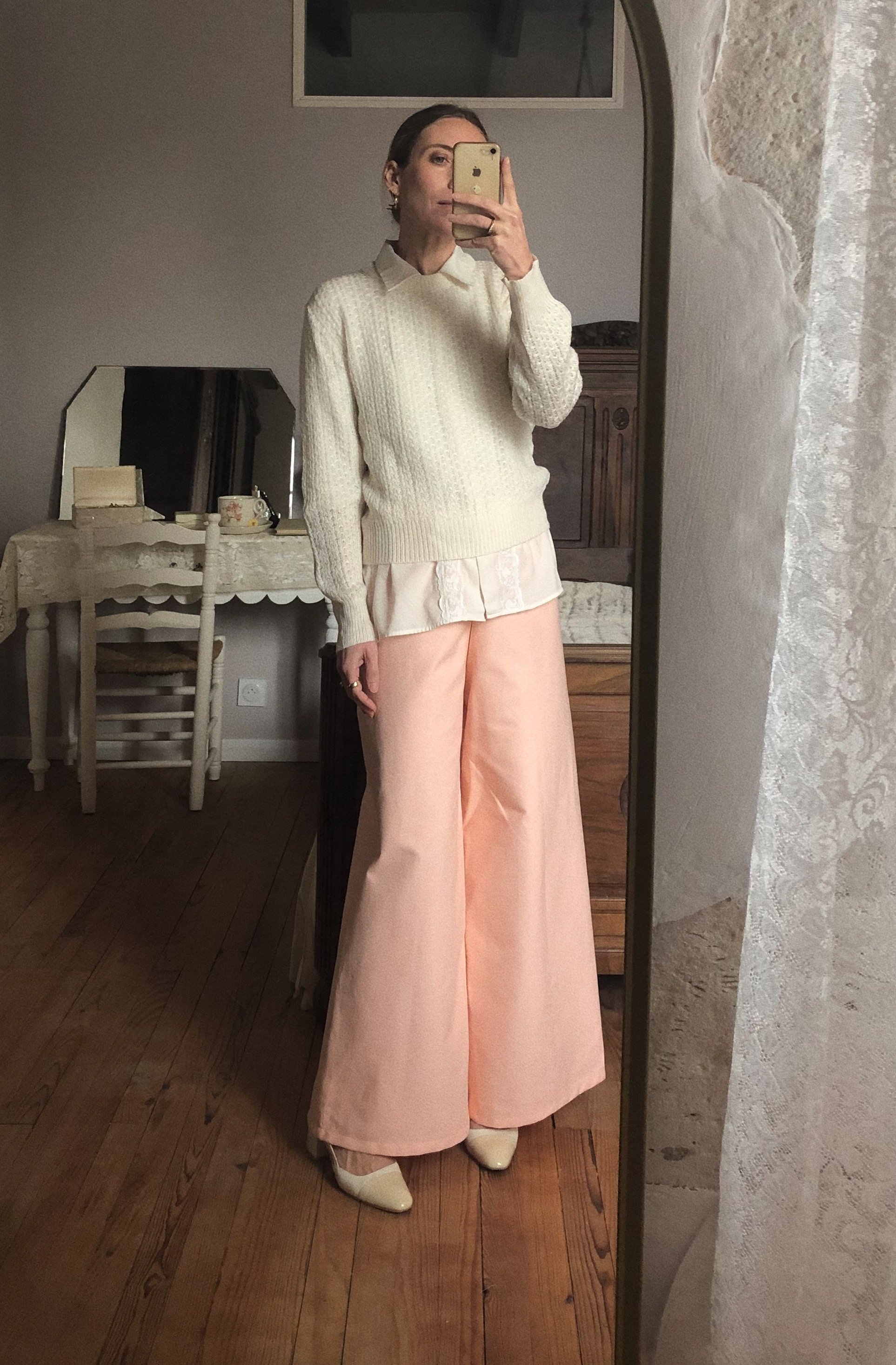 FOR LOVE OF THE MOON X LAYLA PANTS IN PETAL