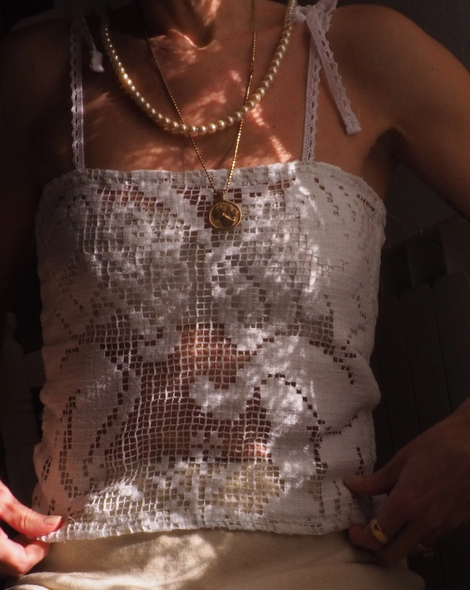 FOR LOVE OF THE MOON X LUCIE TOP IN VALENTINE