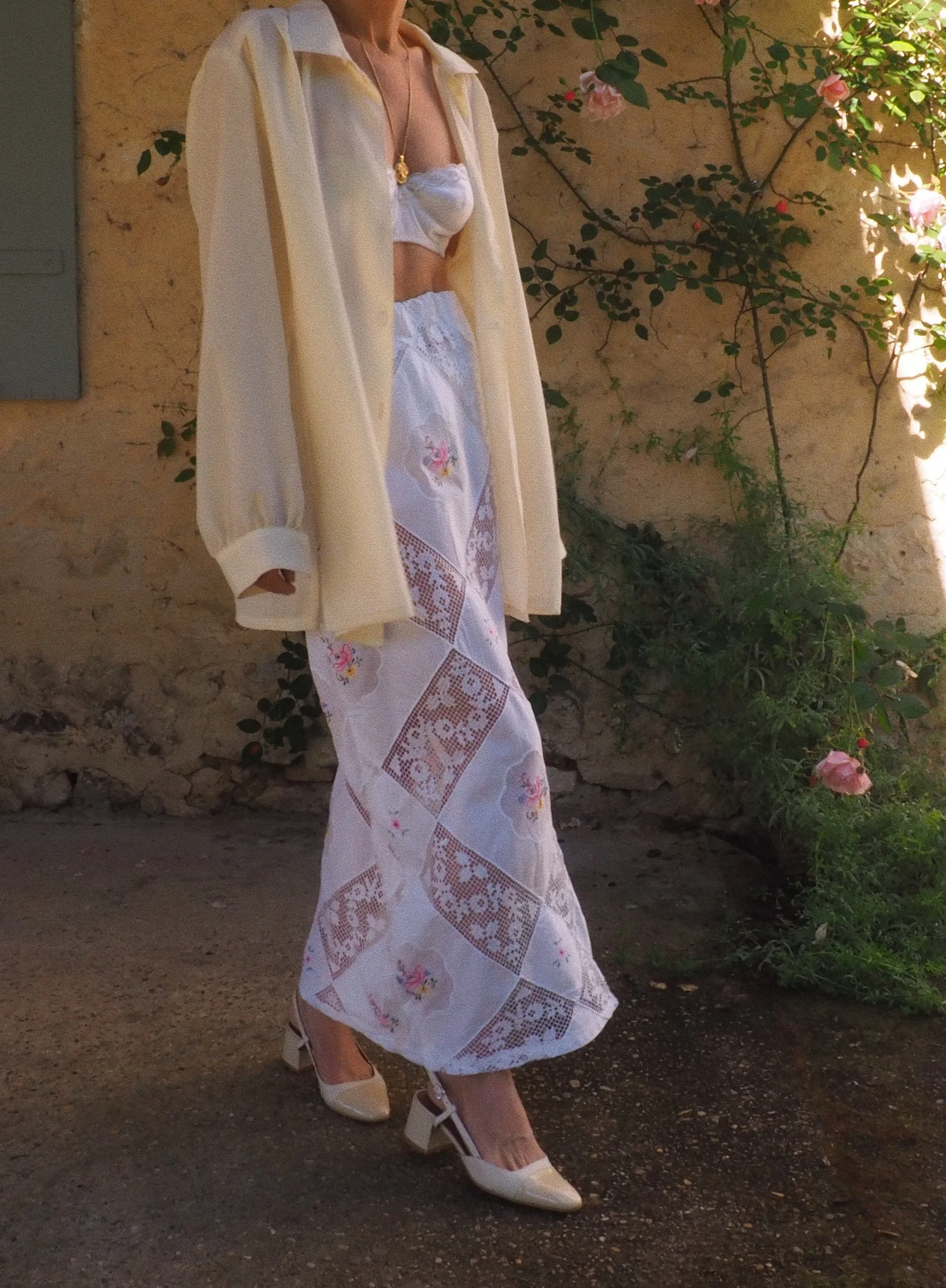 FOR LOVE OF THE MOON X CHLOE SKIRT IN MALLORCA