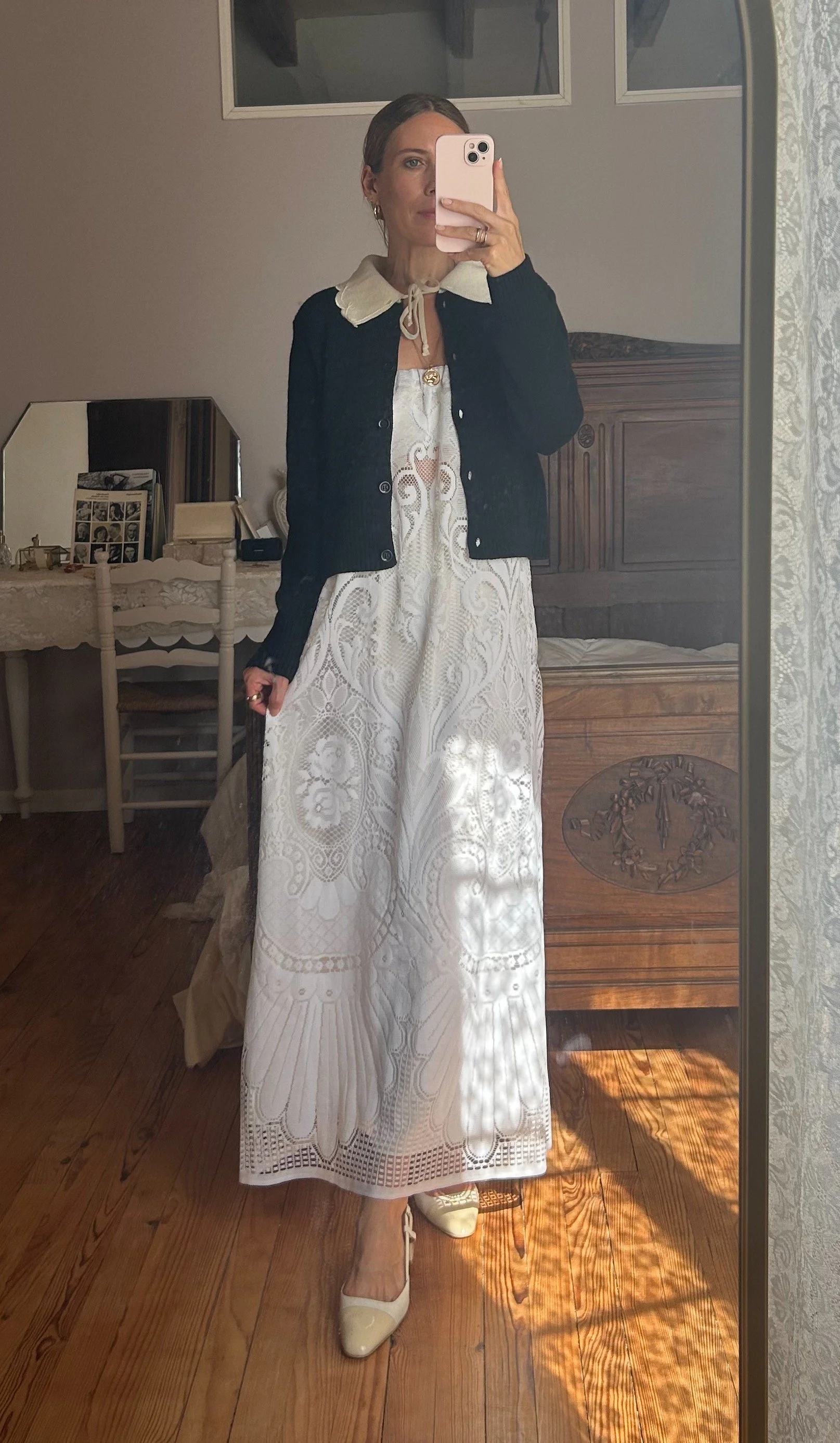 FOR LOVE OF THE MOON X MINA DRESS IN ANGEL