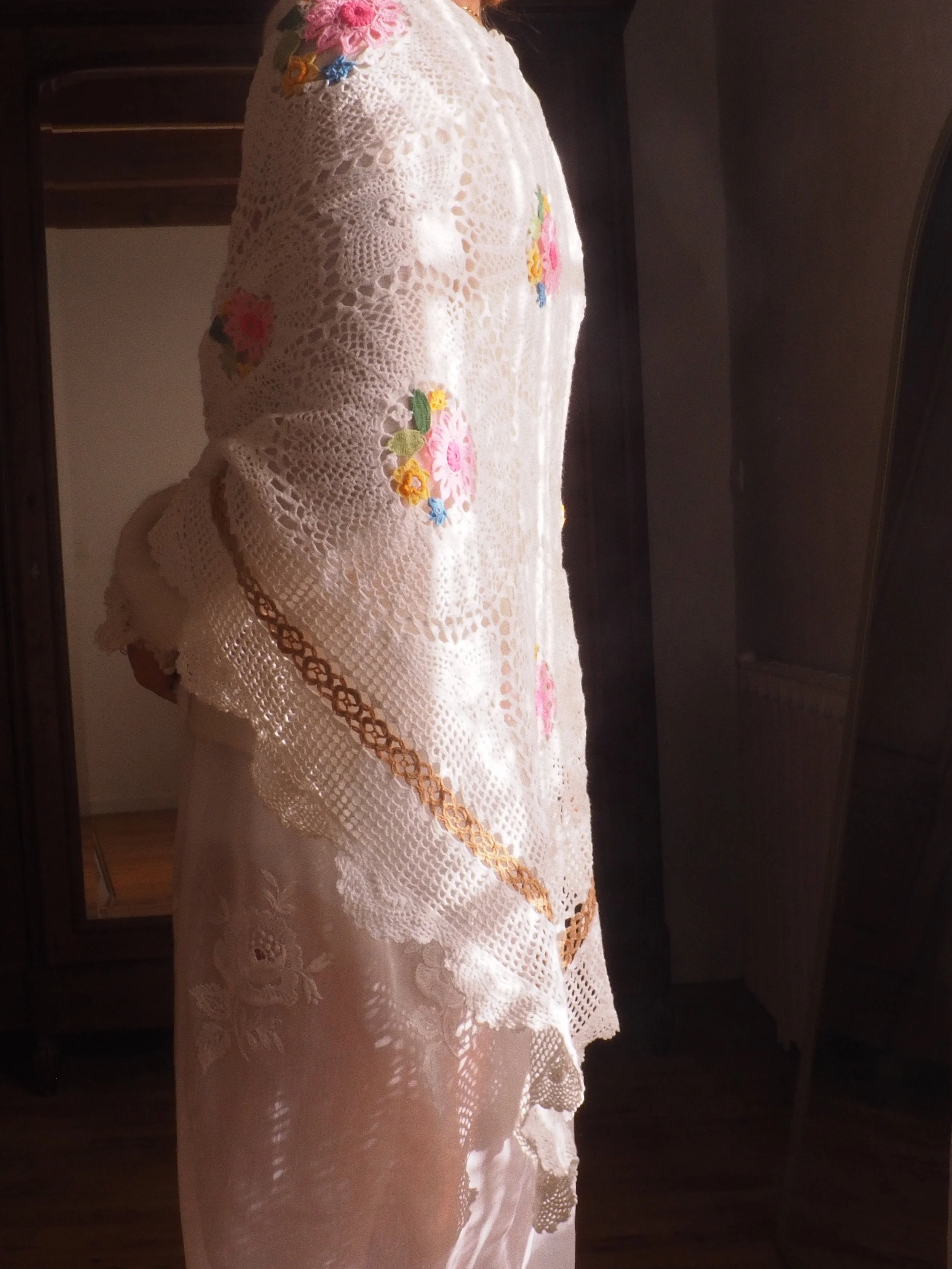 FOR LOVE OF THE MOON X CAMILLE SHAWL IN SANTA CRUZ