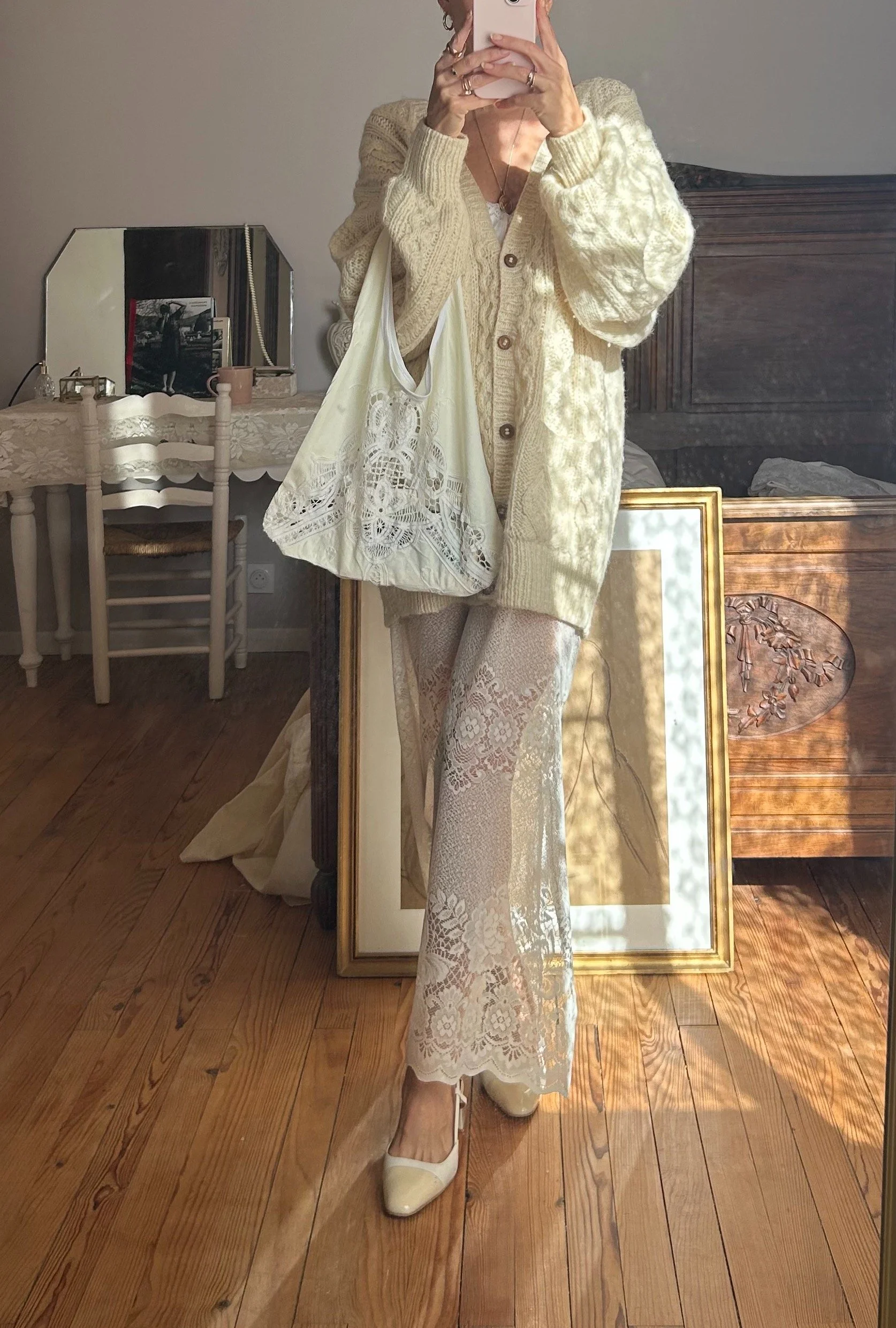 FOR LOVE OF THE MOON X PETITE FLORA BAG IN LIMONE