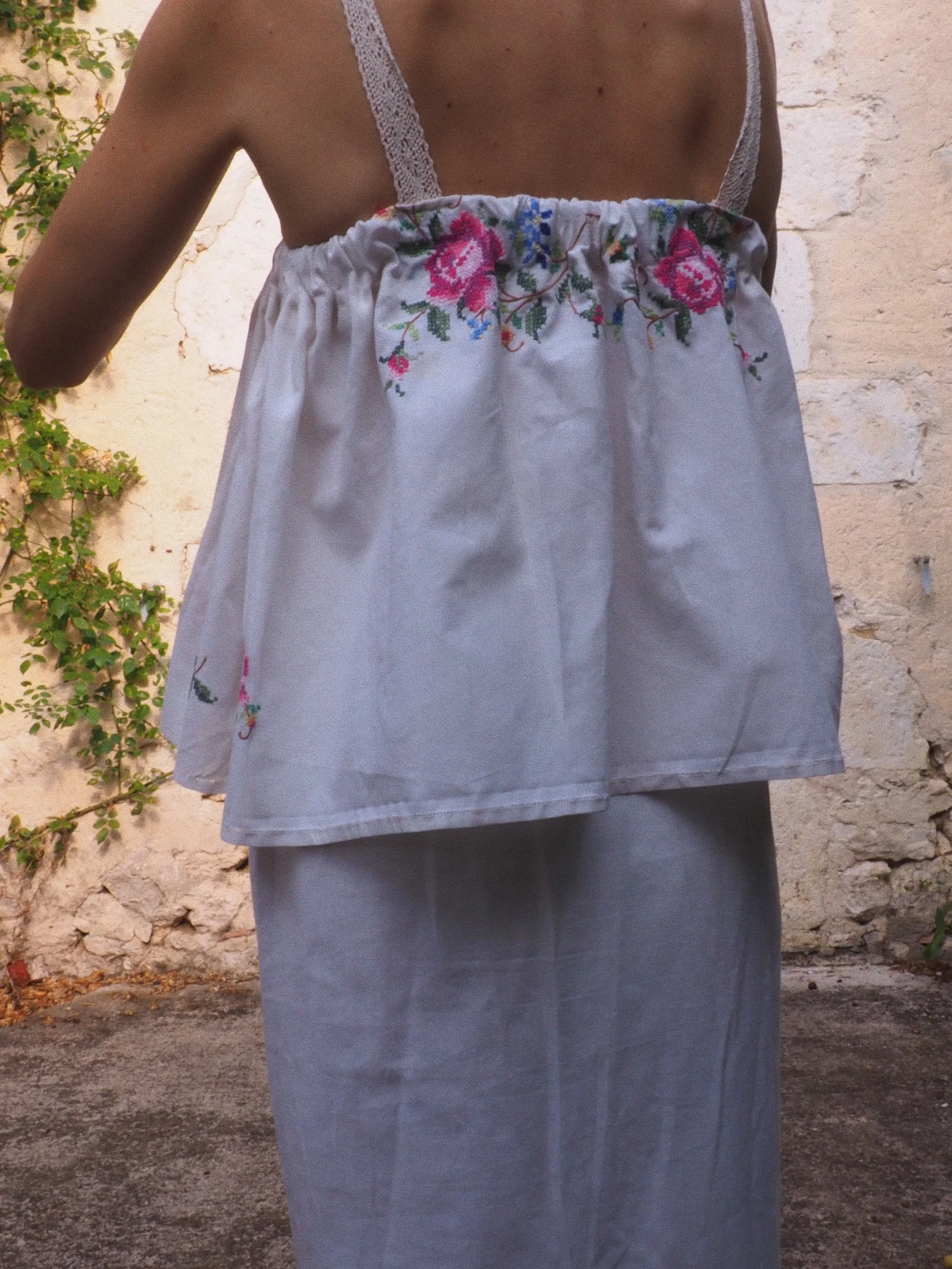 FOR LOVE OF THE MOON X CLARA TOP IN FLEUR