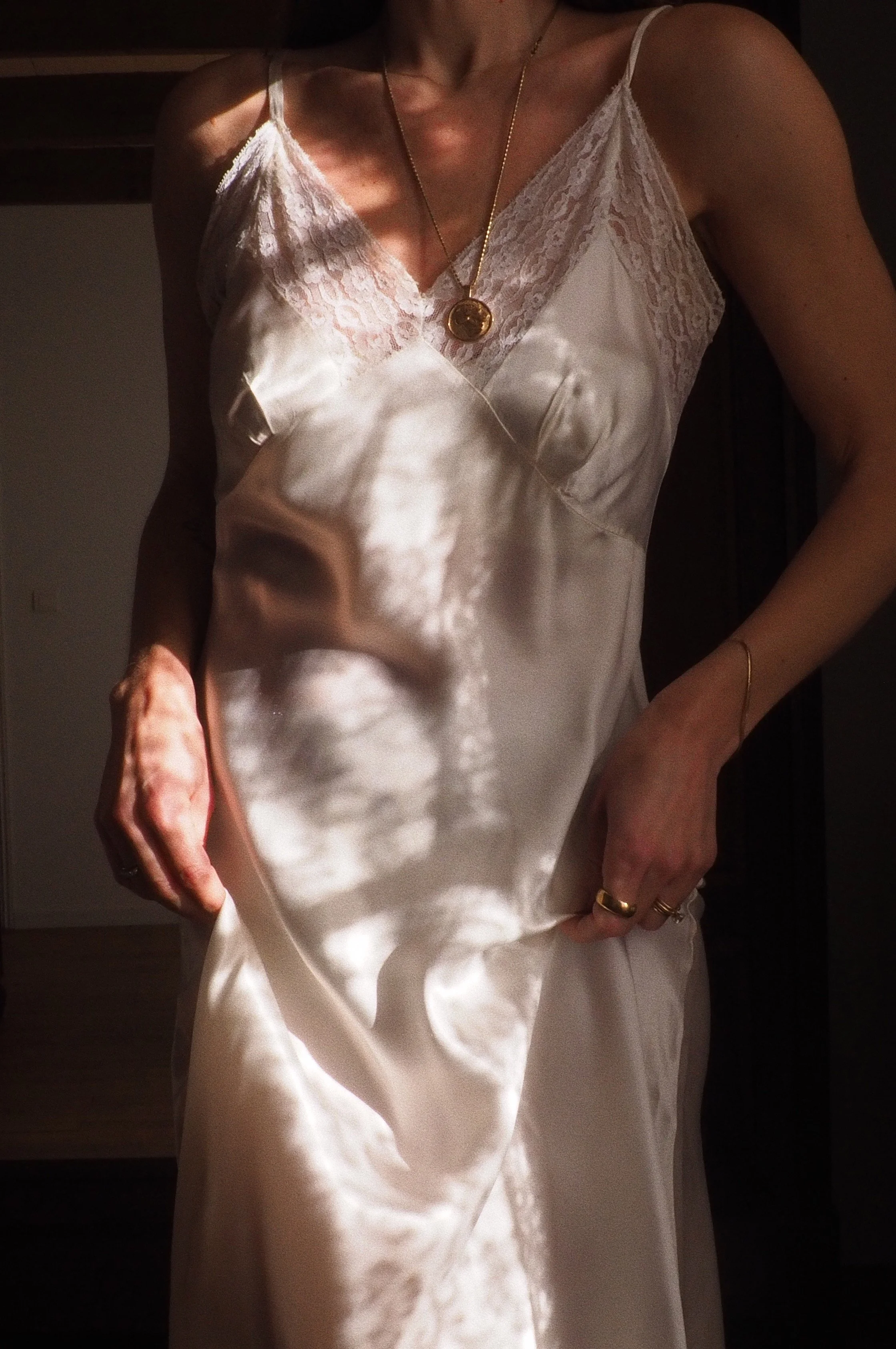 LILY VINTAGE SLIP DRESS